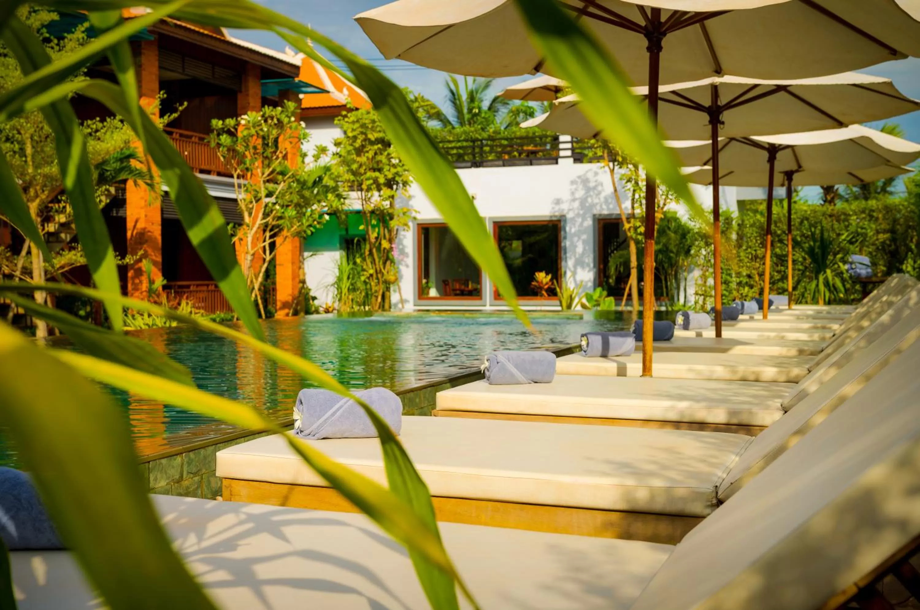 Swimming pool in Khmer House Resort