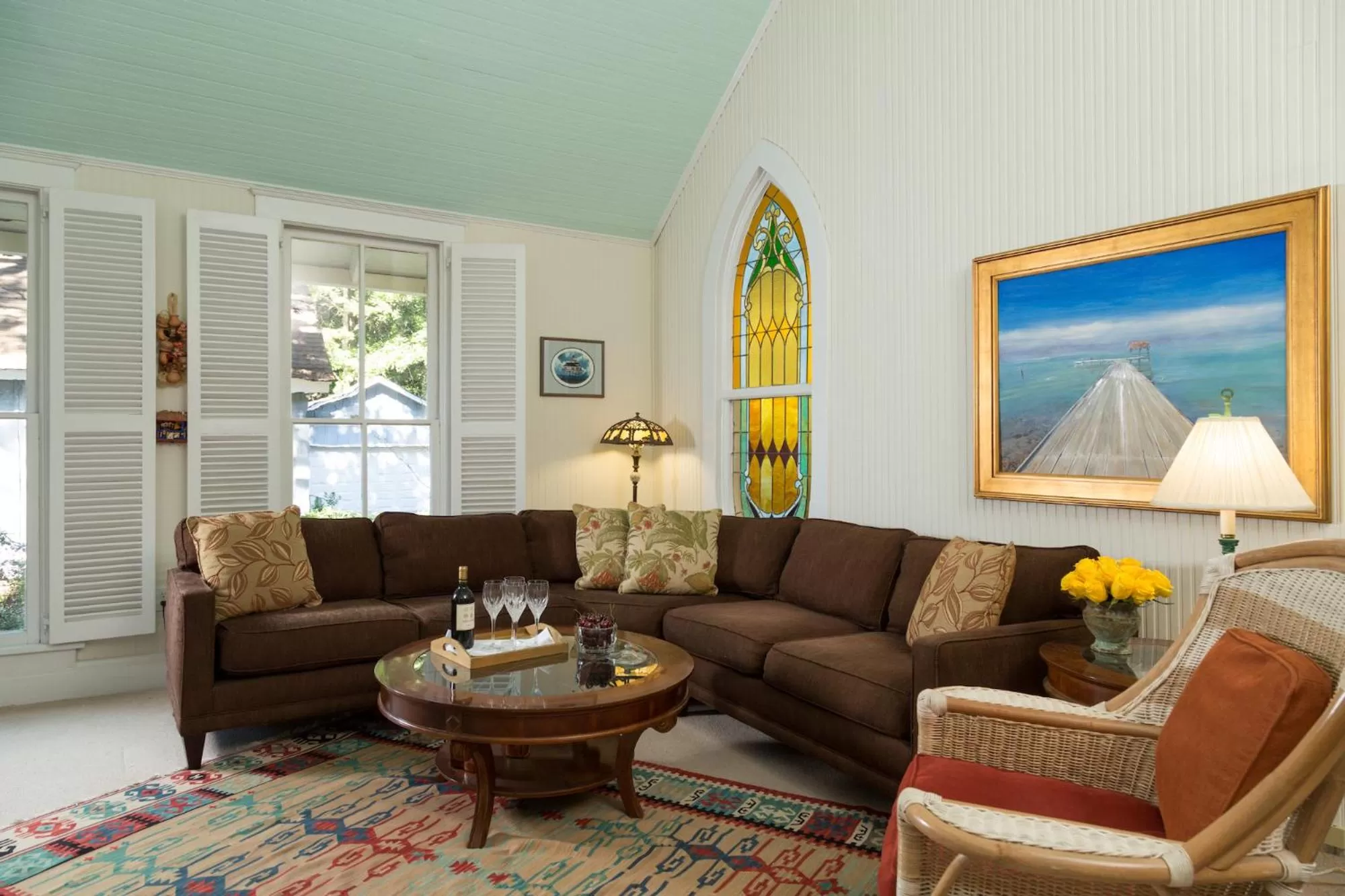 Living room, Seating Area in Magnolia Springs Bed and Breakfast