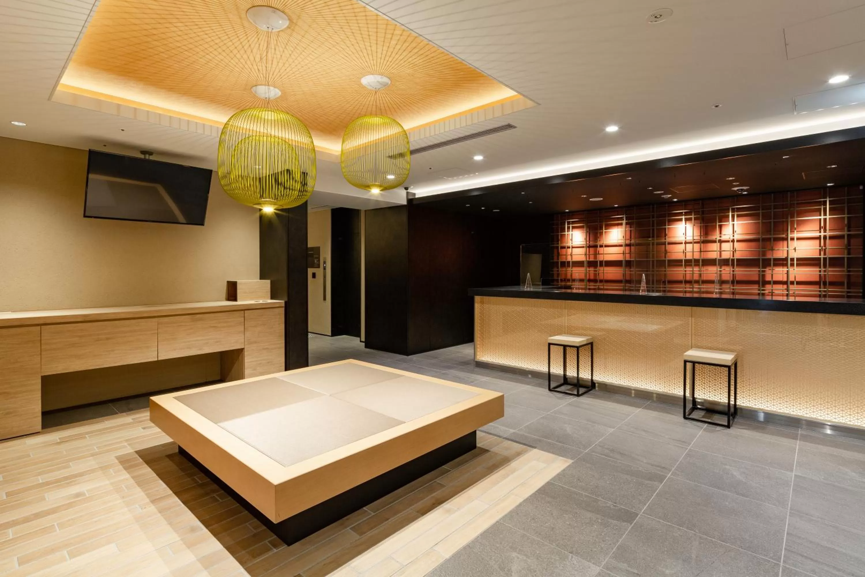 Lobby or reception in The OneFive Kyoto Shijo