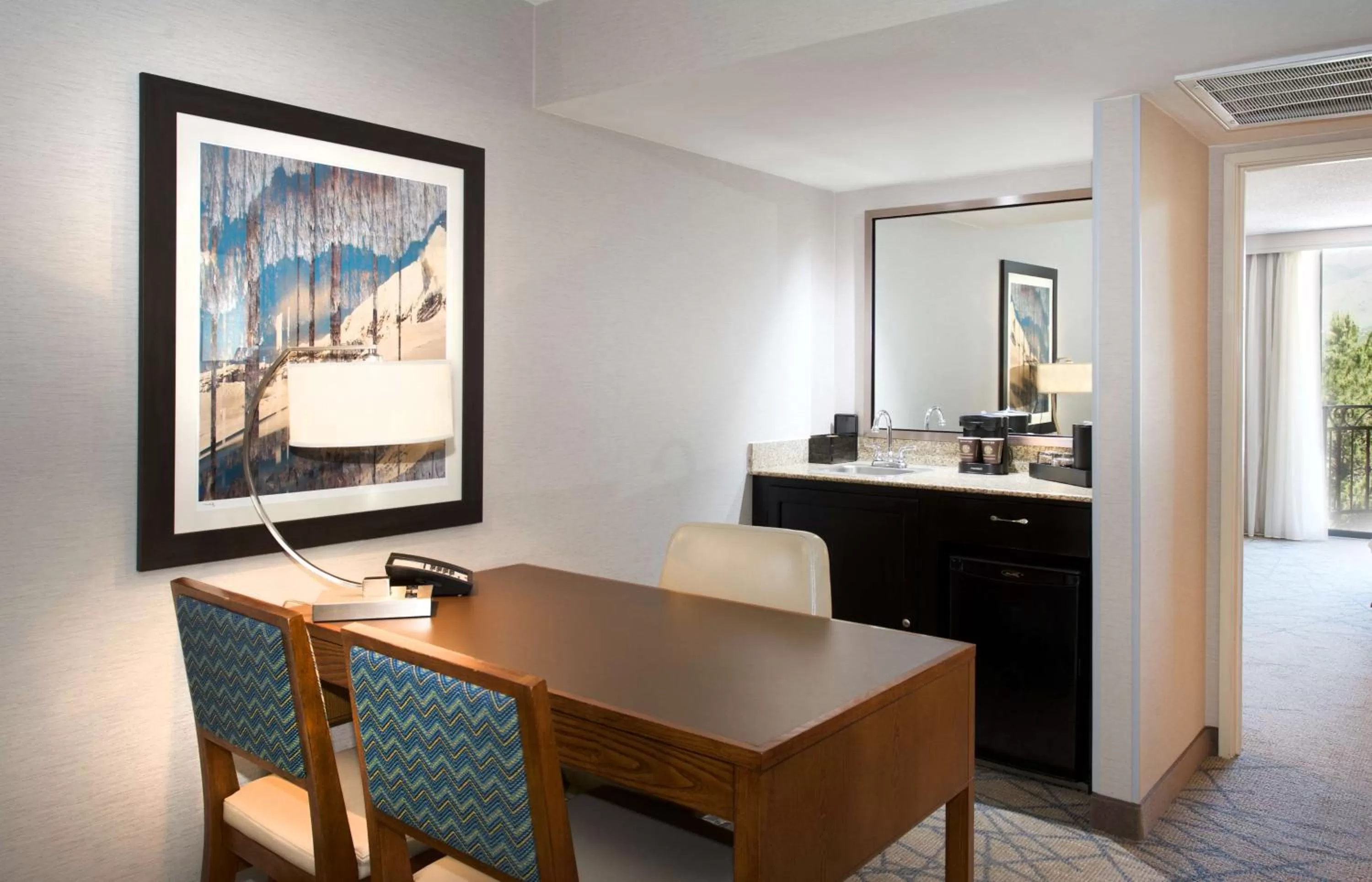 Kitchen or kitchenette in Embassy Suites by Hilton Colorado Springs