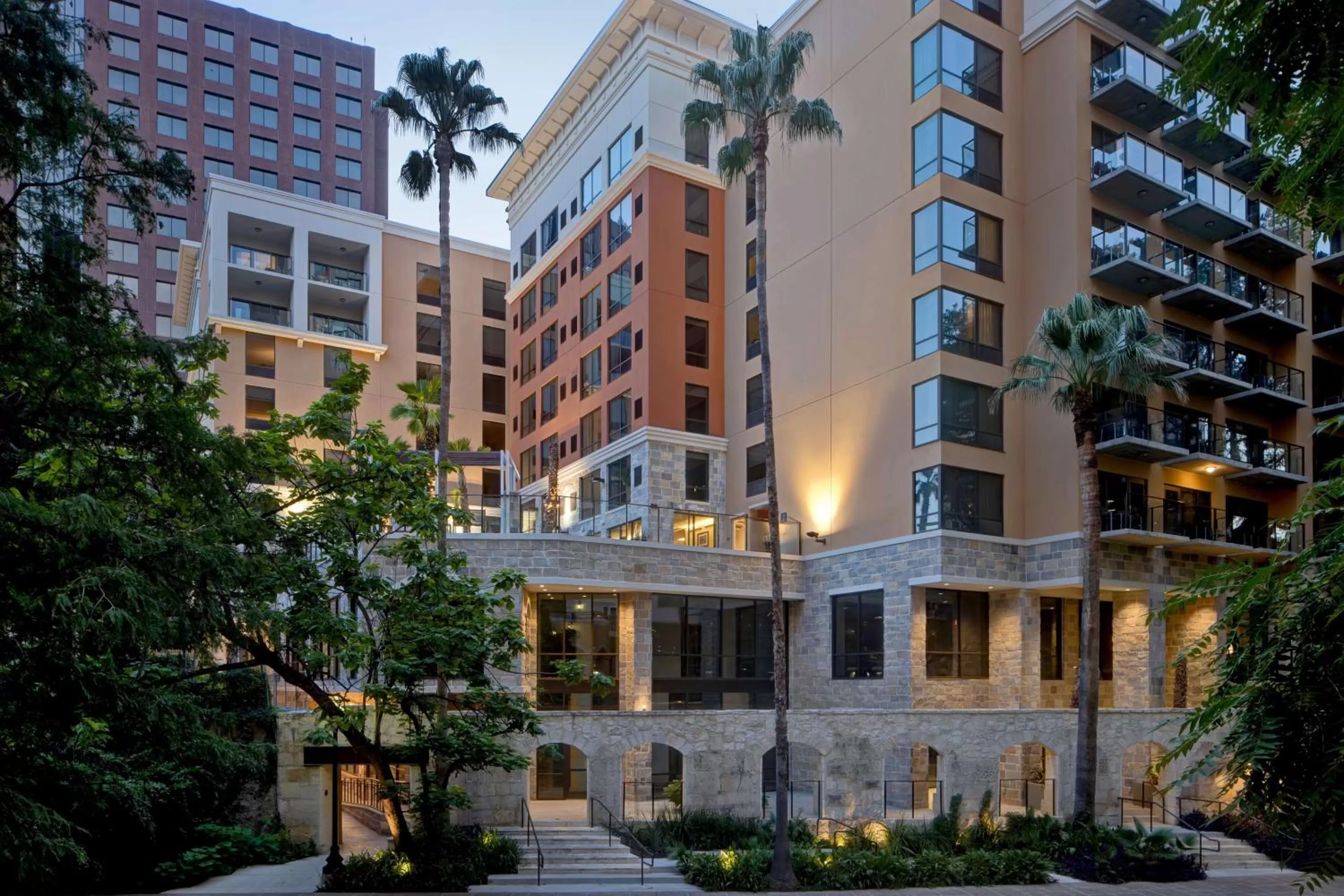 Property building in Home2 Suites By Hilton San Antonio on the Riverwalk