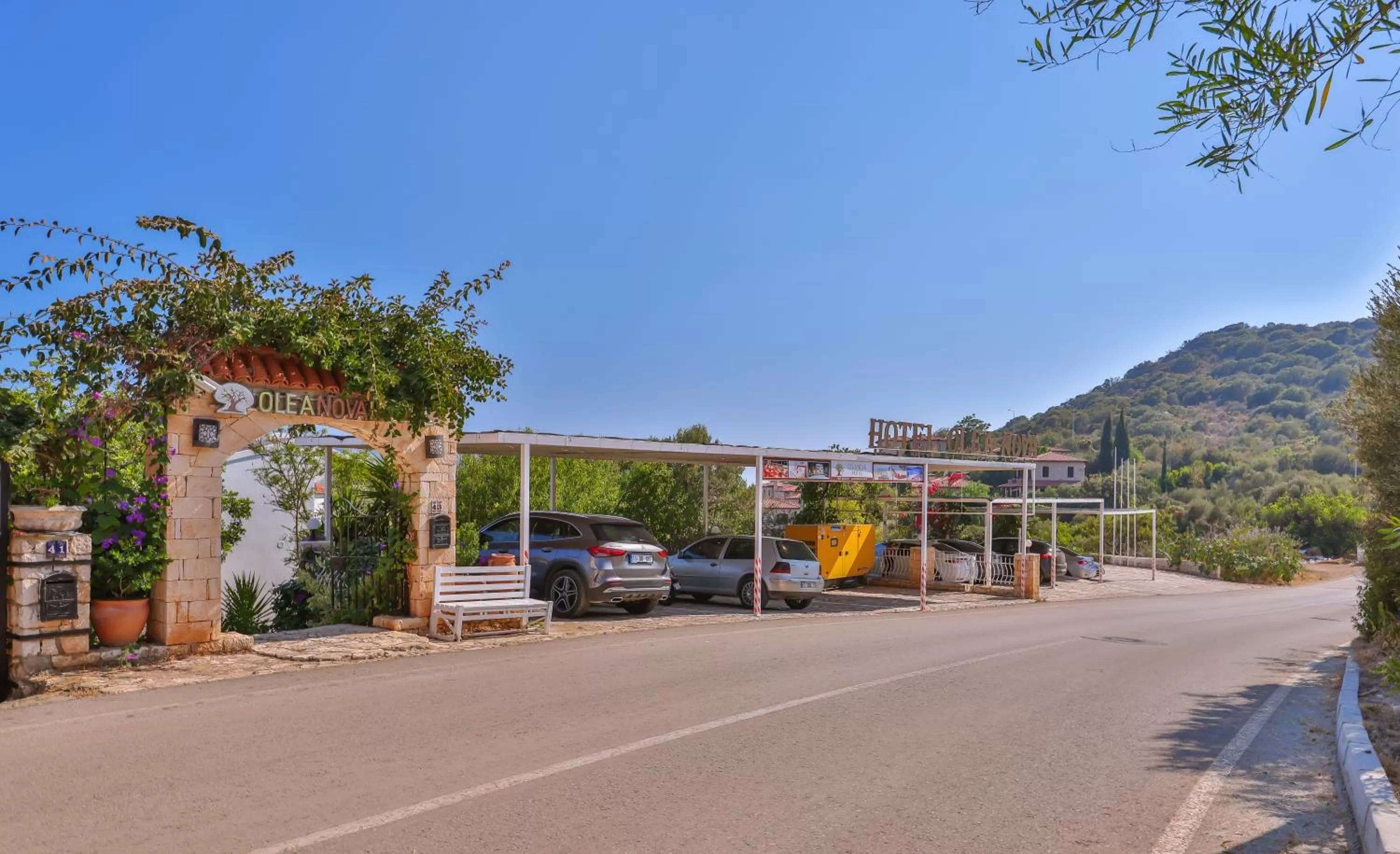 Property building in Olea Nova Hotel