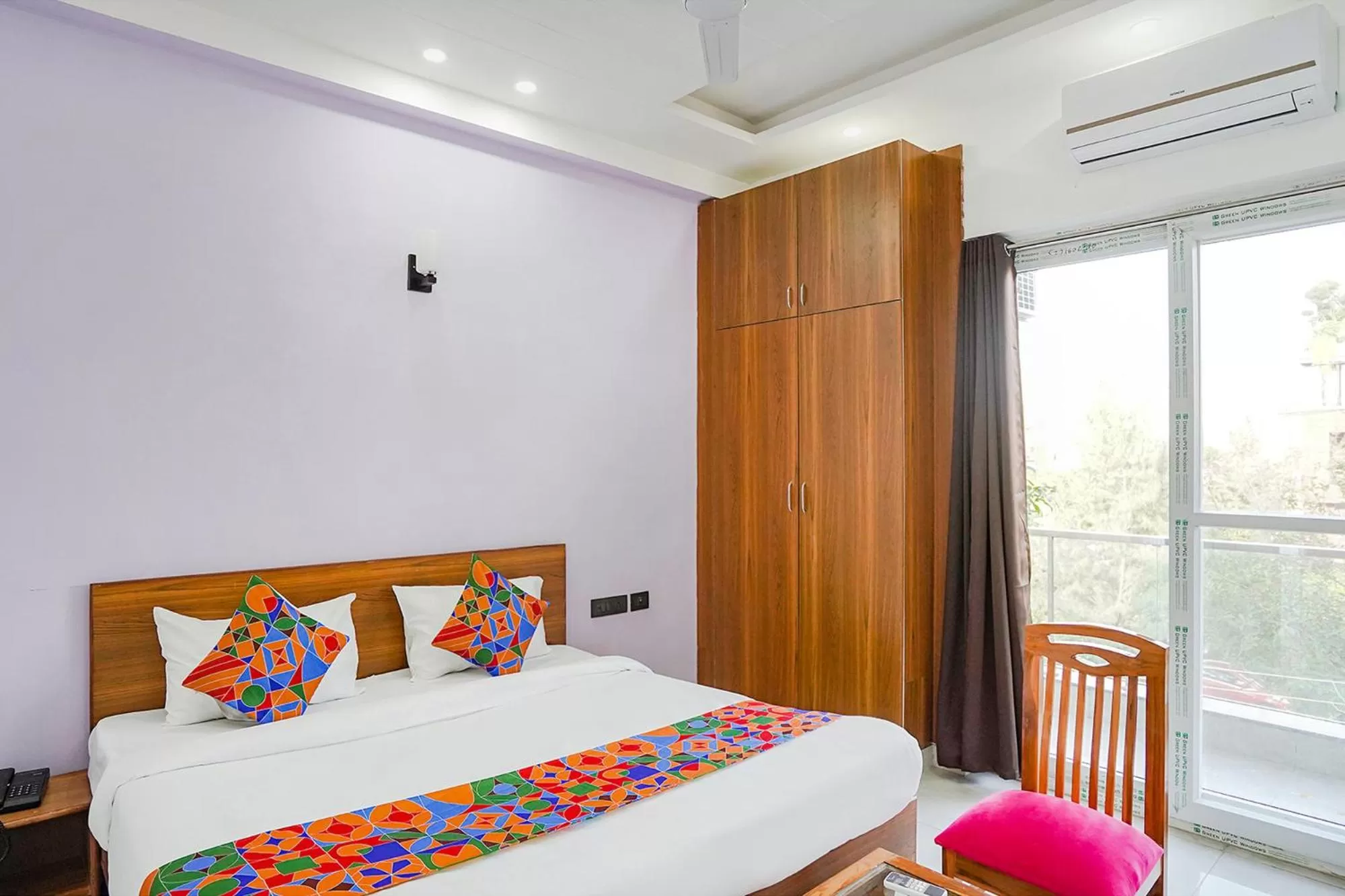 Property building, Bed in FabHotel Sunrise Sector 56