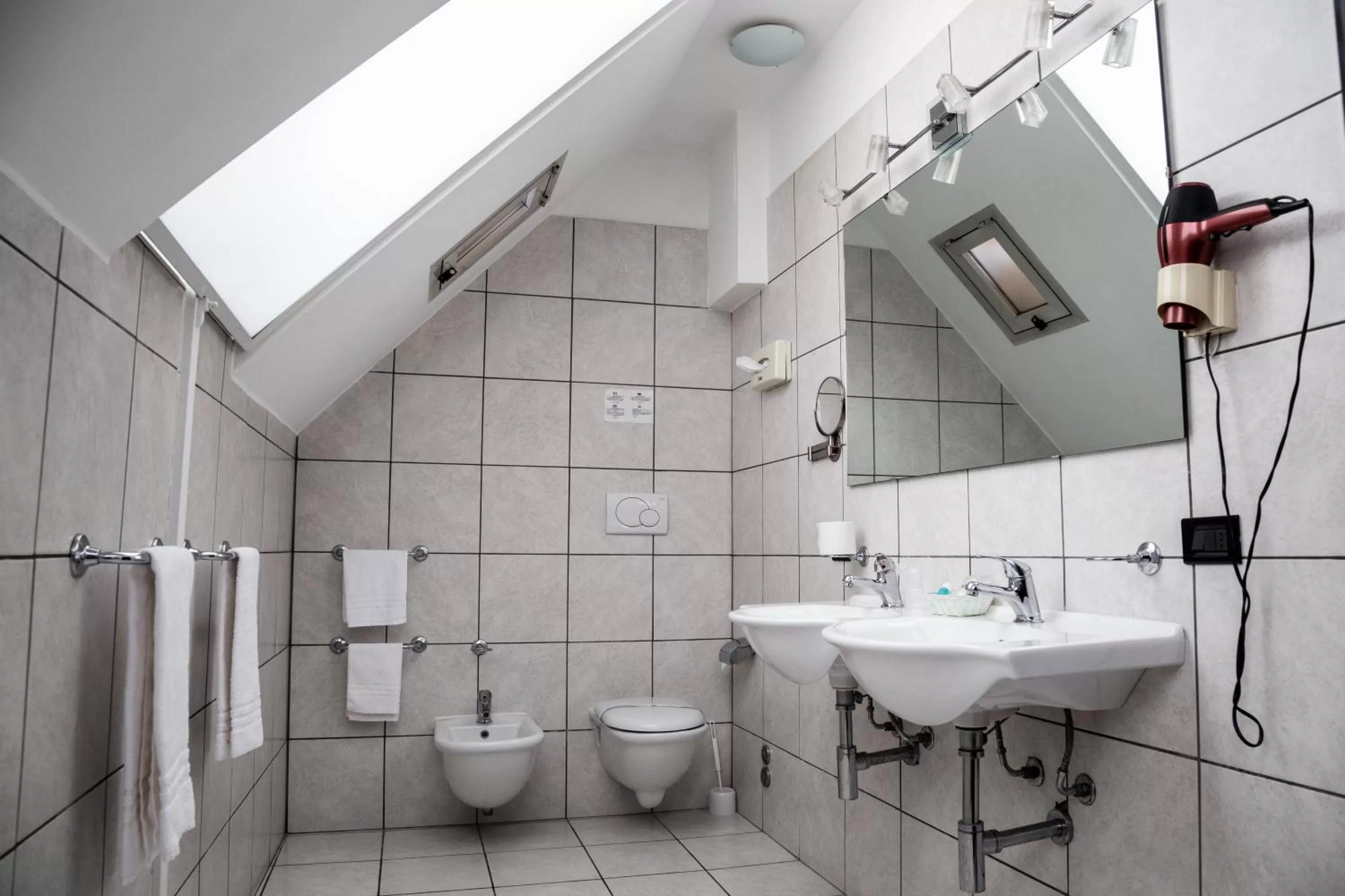 Shower in Hotel Berlino