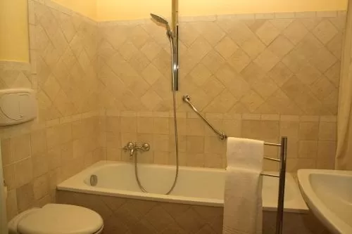 Bathroom in Da ö Vittorio SRL