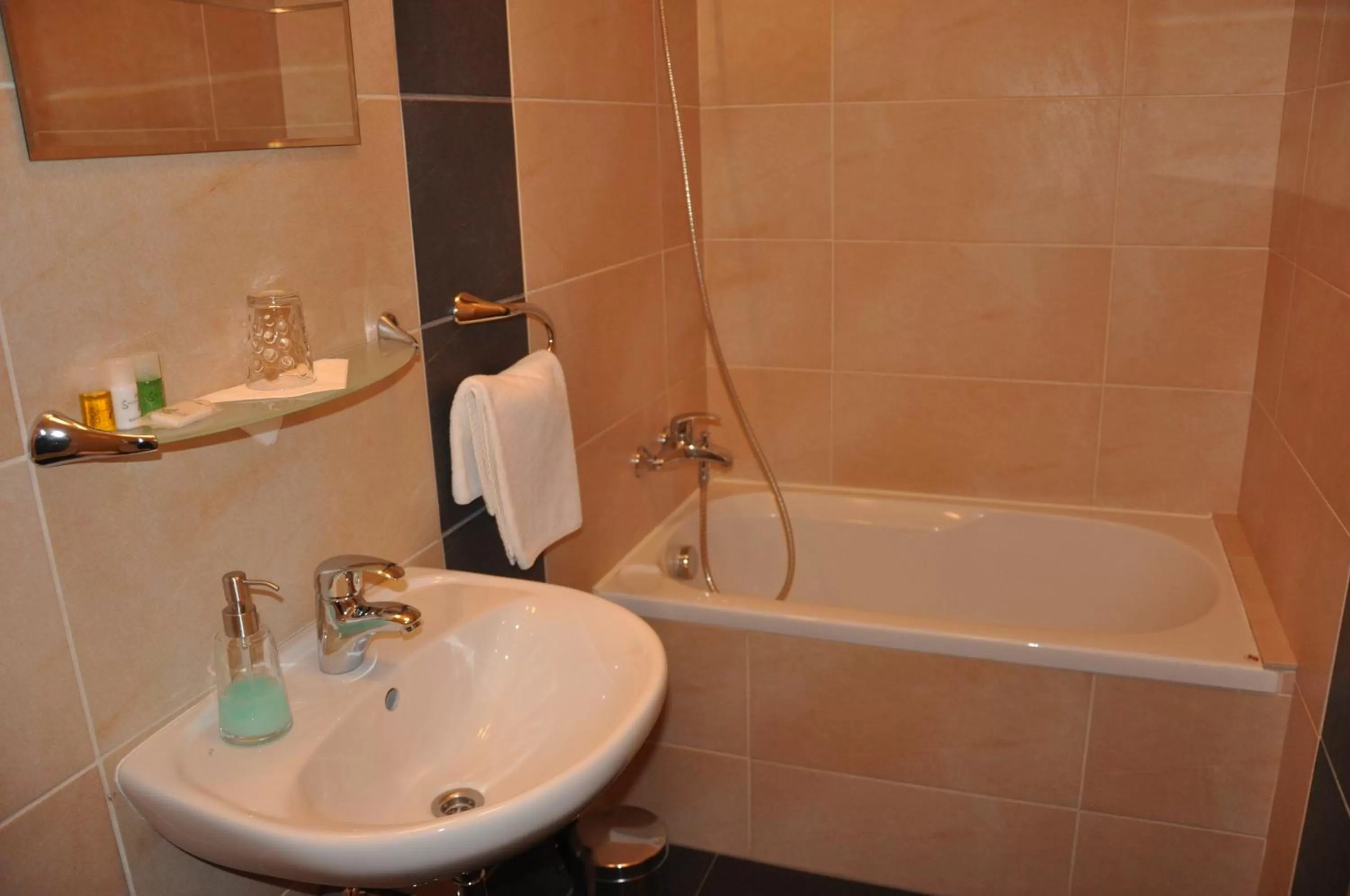 Bathroom in Hotel Lions Plzen