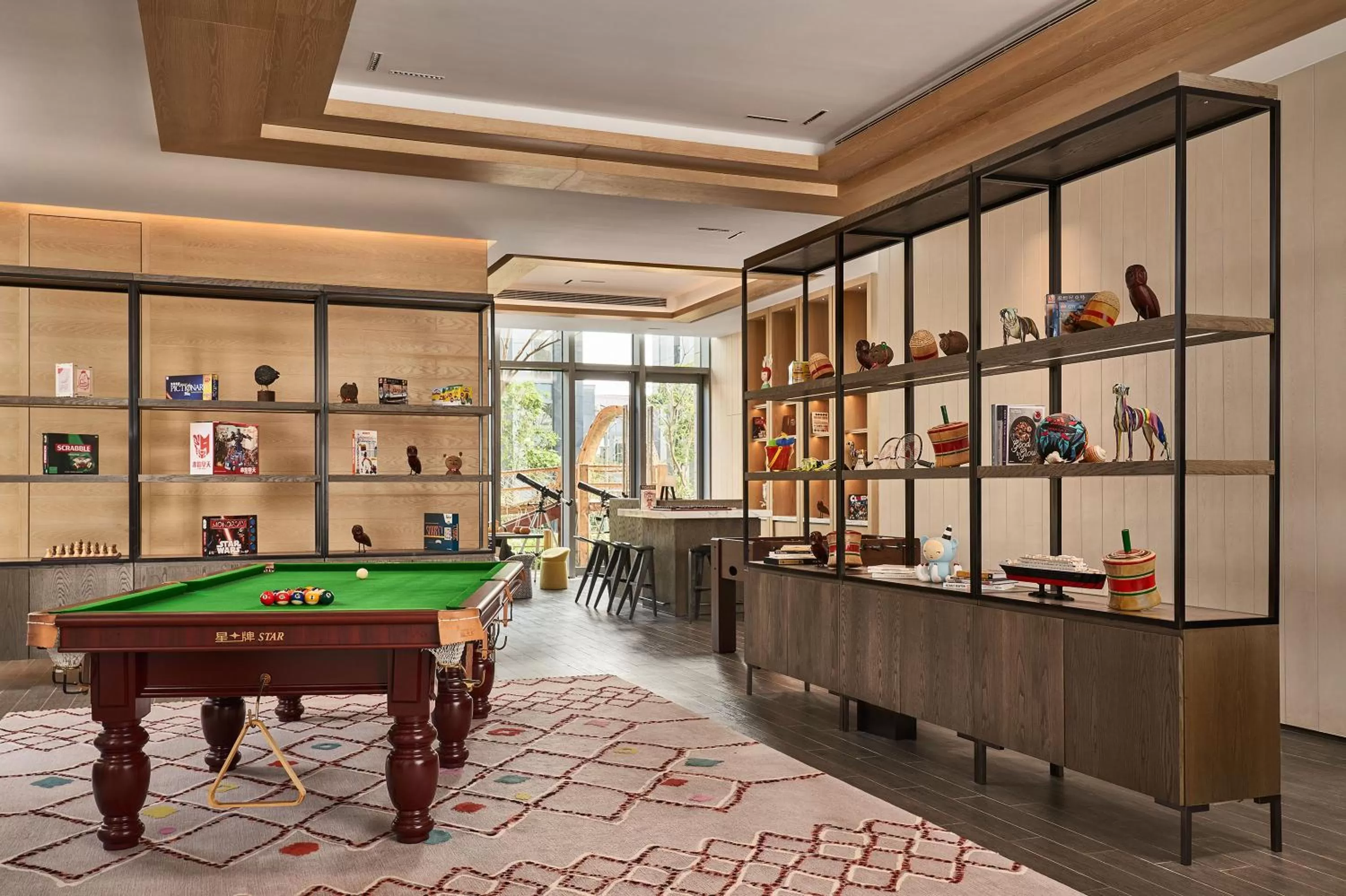Game Room in Rosewood Sanya