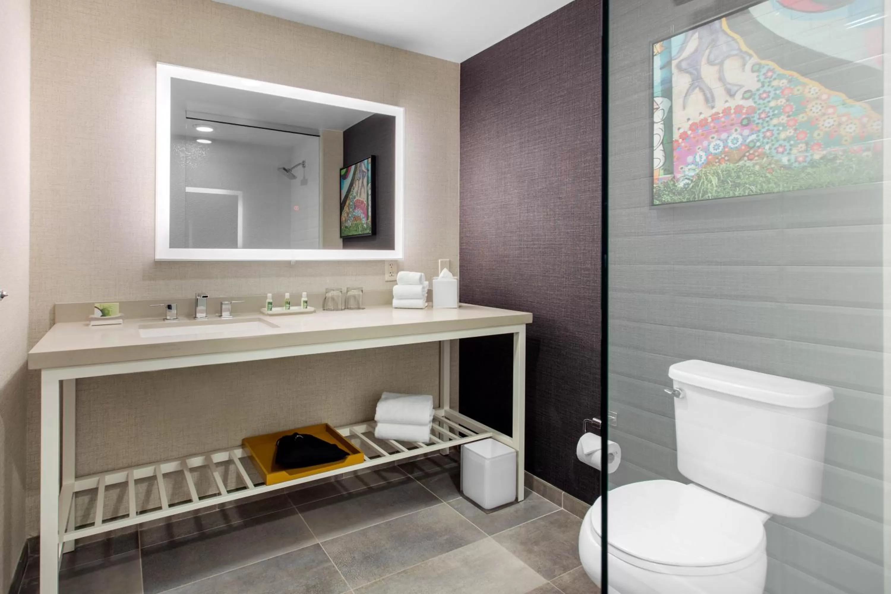 Bathroom in Cambria Hotel Downtown Asheville