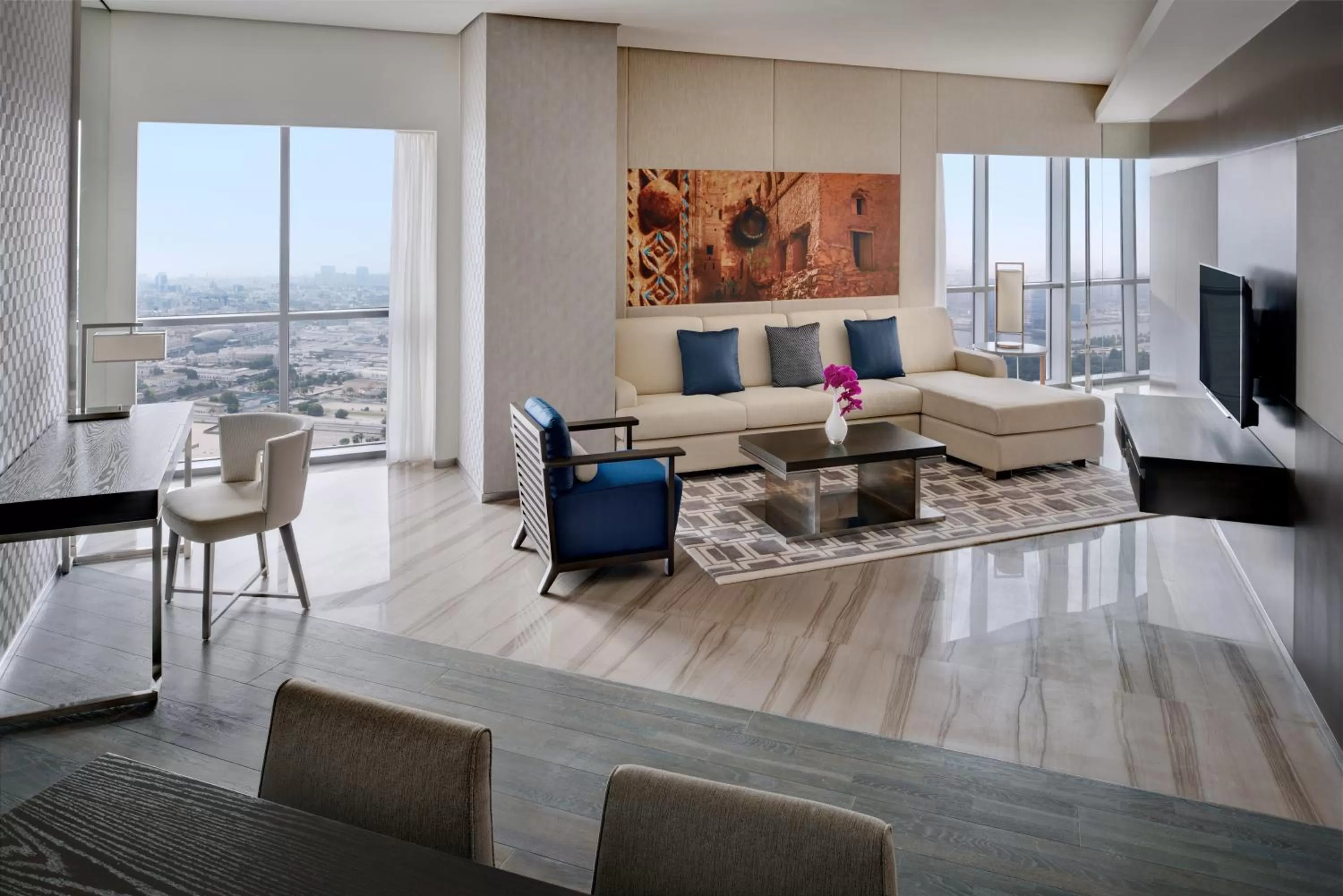 Living room in Hyatt Regency Creek Heights Residences