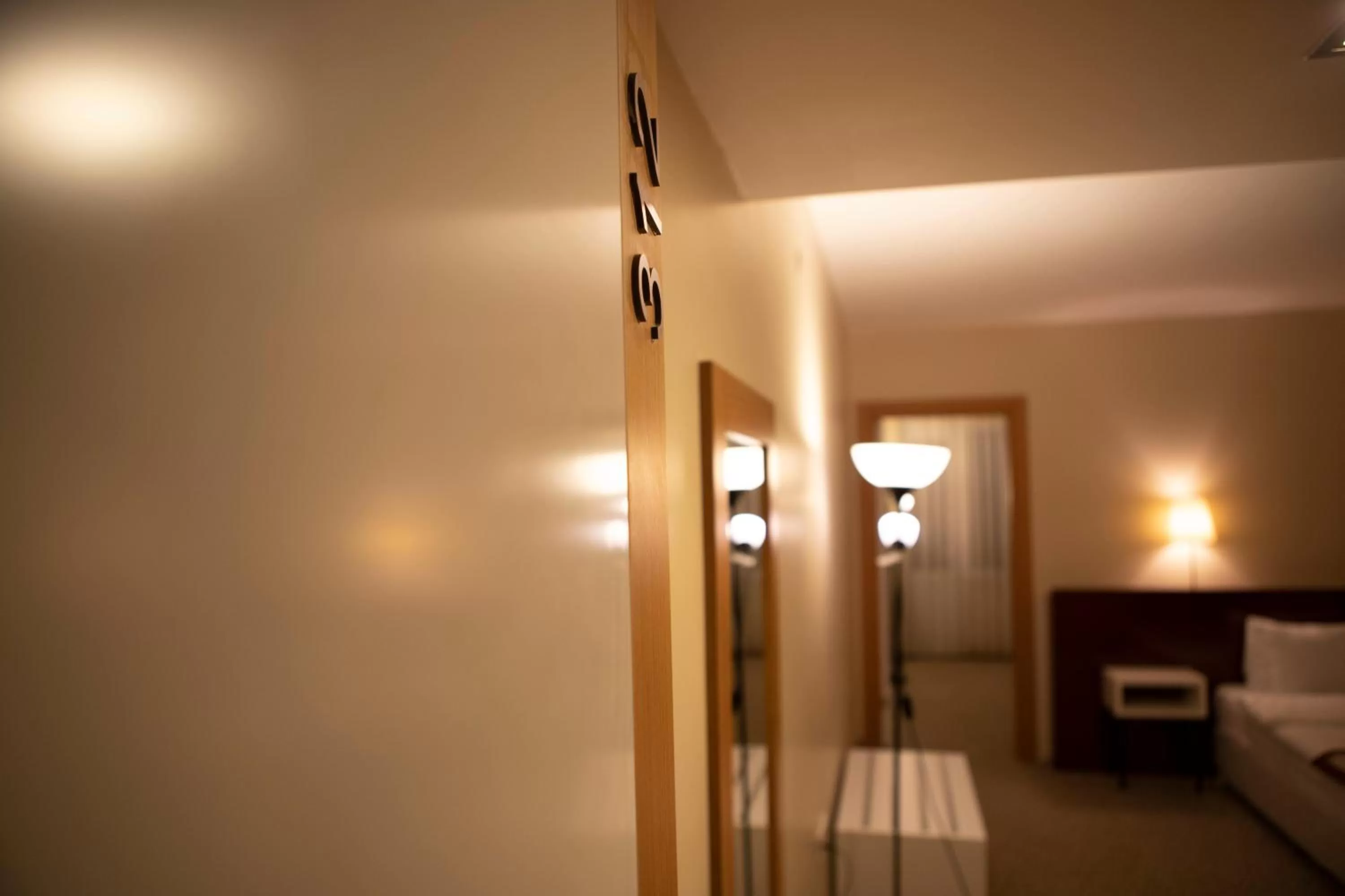 Decorative detail, Bed in Trakya City Hotel