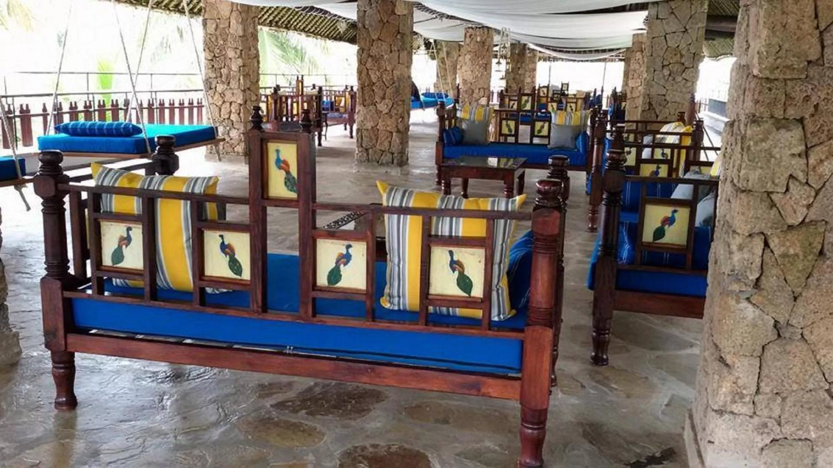 Patio in Voyager Beach Resort