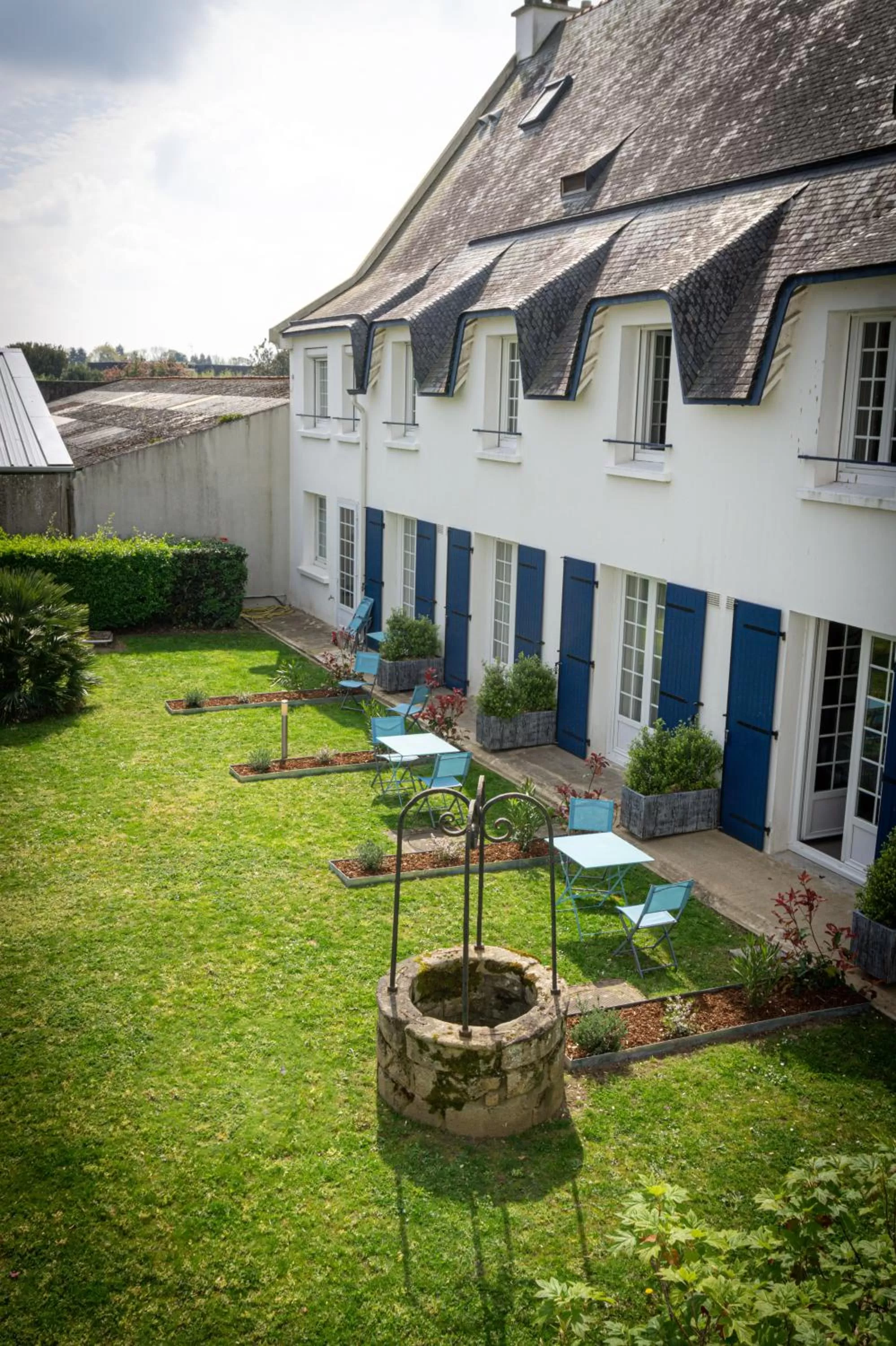 Garden view in Quality Hotel La Marebaudière Vannes Centre