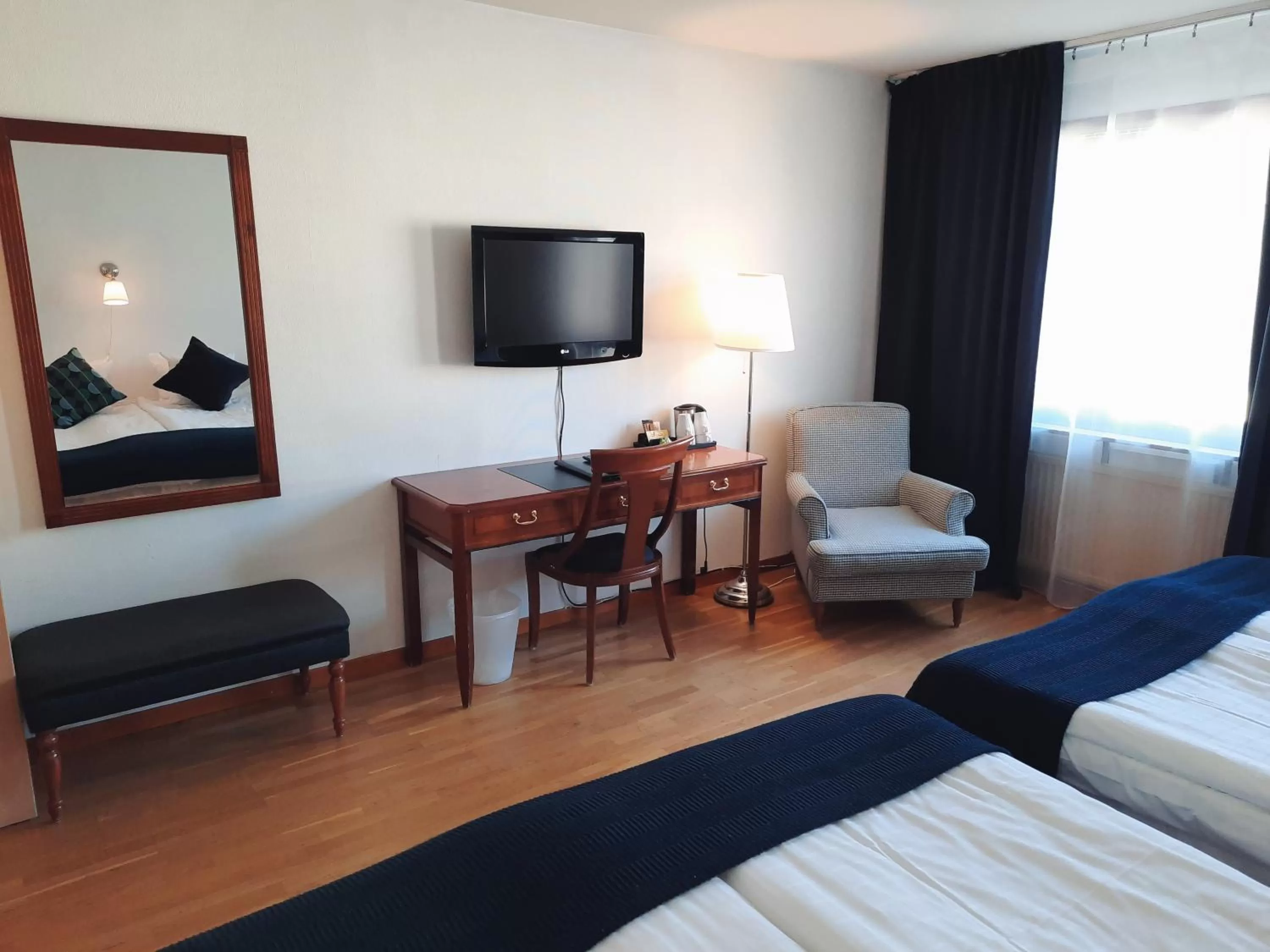 Photo of the whole room, Bed in Hotel Statt Söderhamn by First Hotels