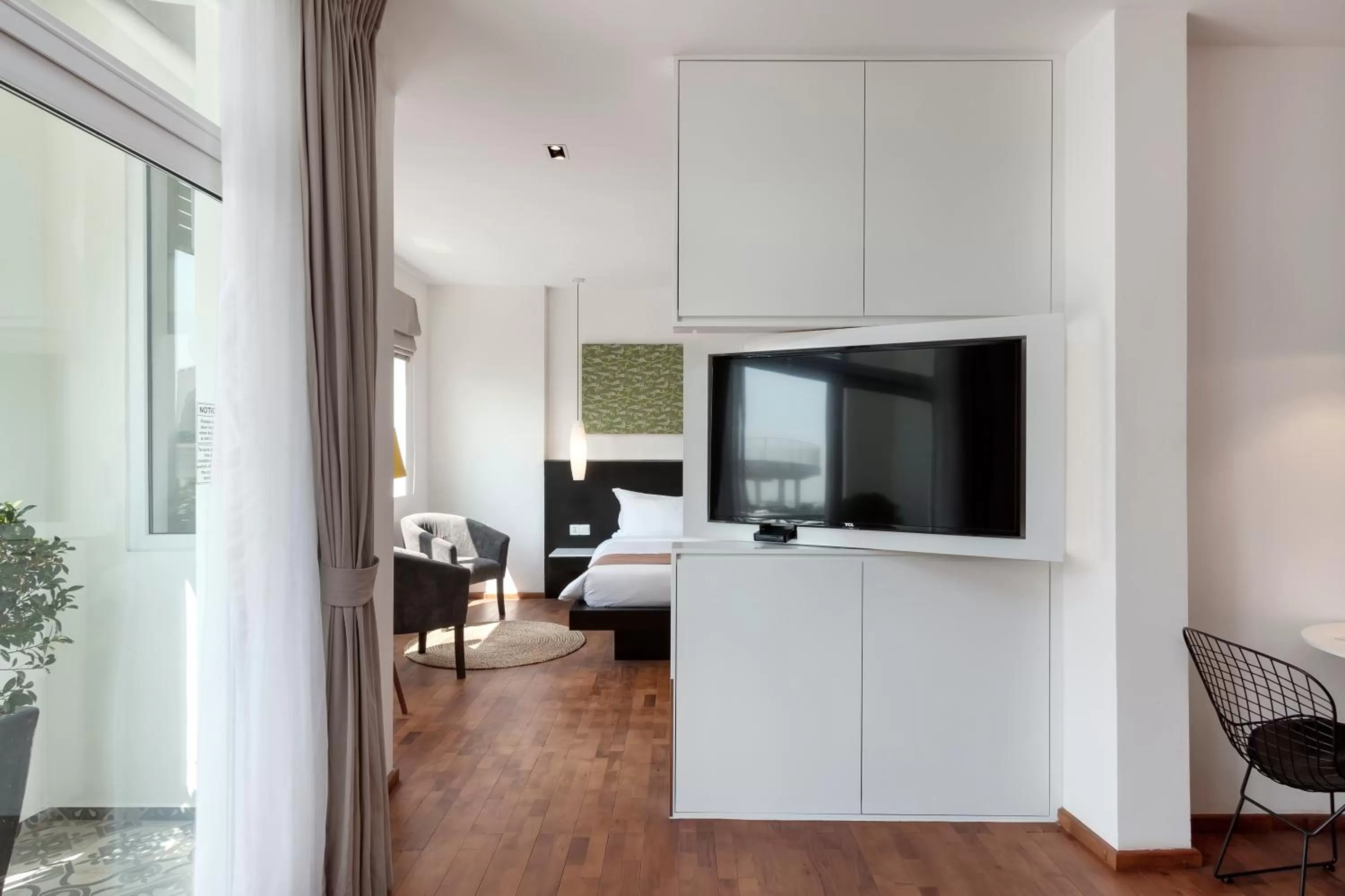 TV and multimedia, Bed in TAO Riverside Residence