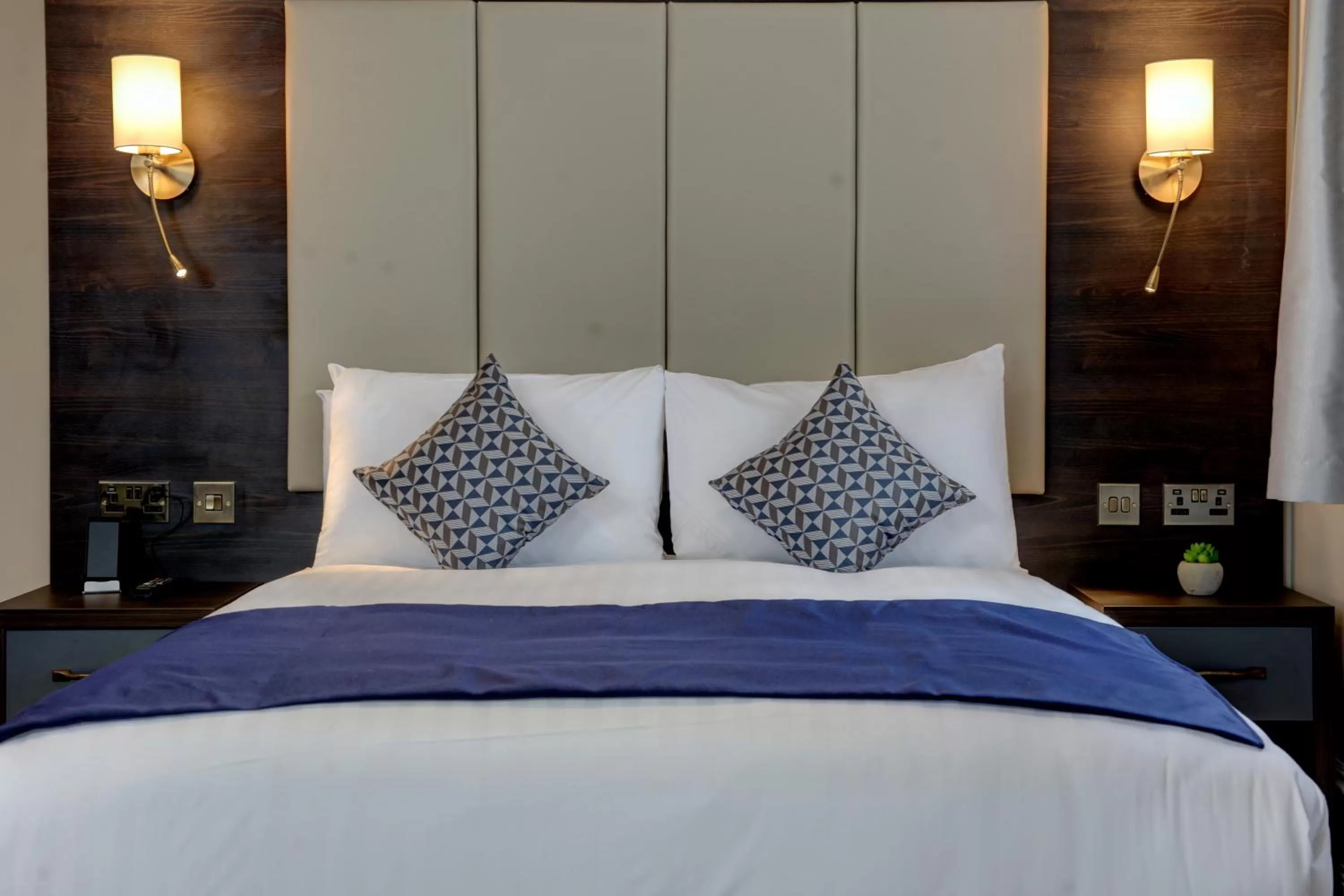 Bed in Trafford Hall Hotel Manchester, Trademark Collection by Wyndham