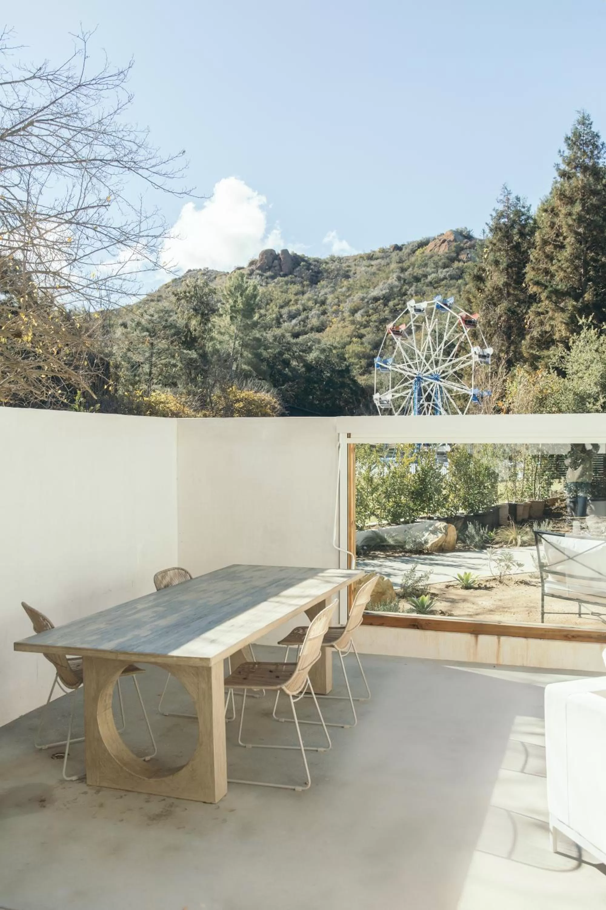 Patio in Calamigos Guest Ranch and Beach Club