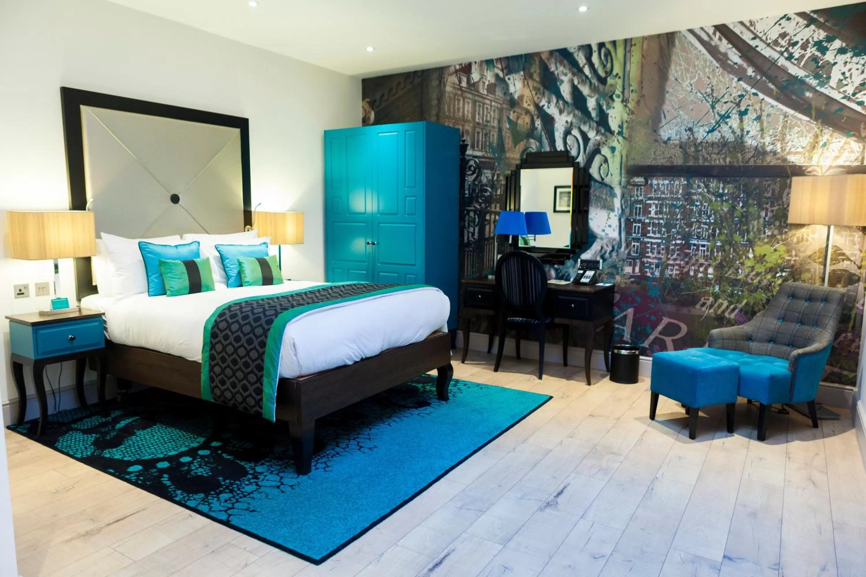 Bedroom, Bed in Hotel Indigo London - Kensington by IHG