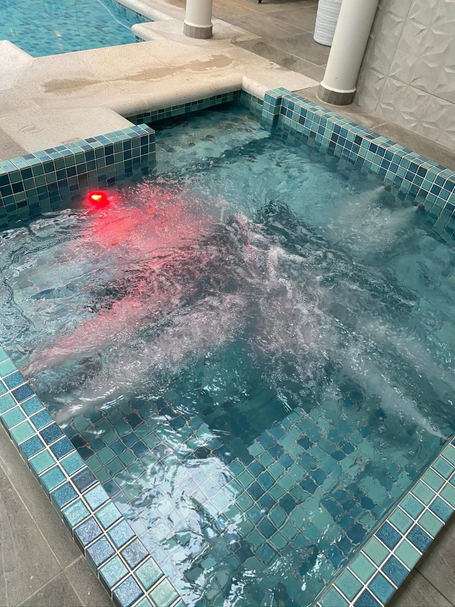 Hot Tub in Hotel Casacurta