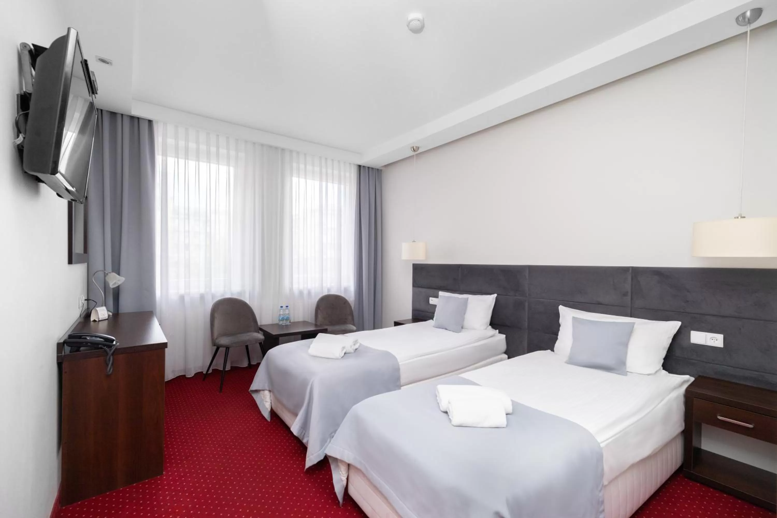 Bed in Hotel Maraton