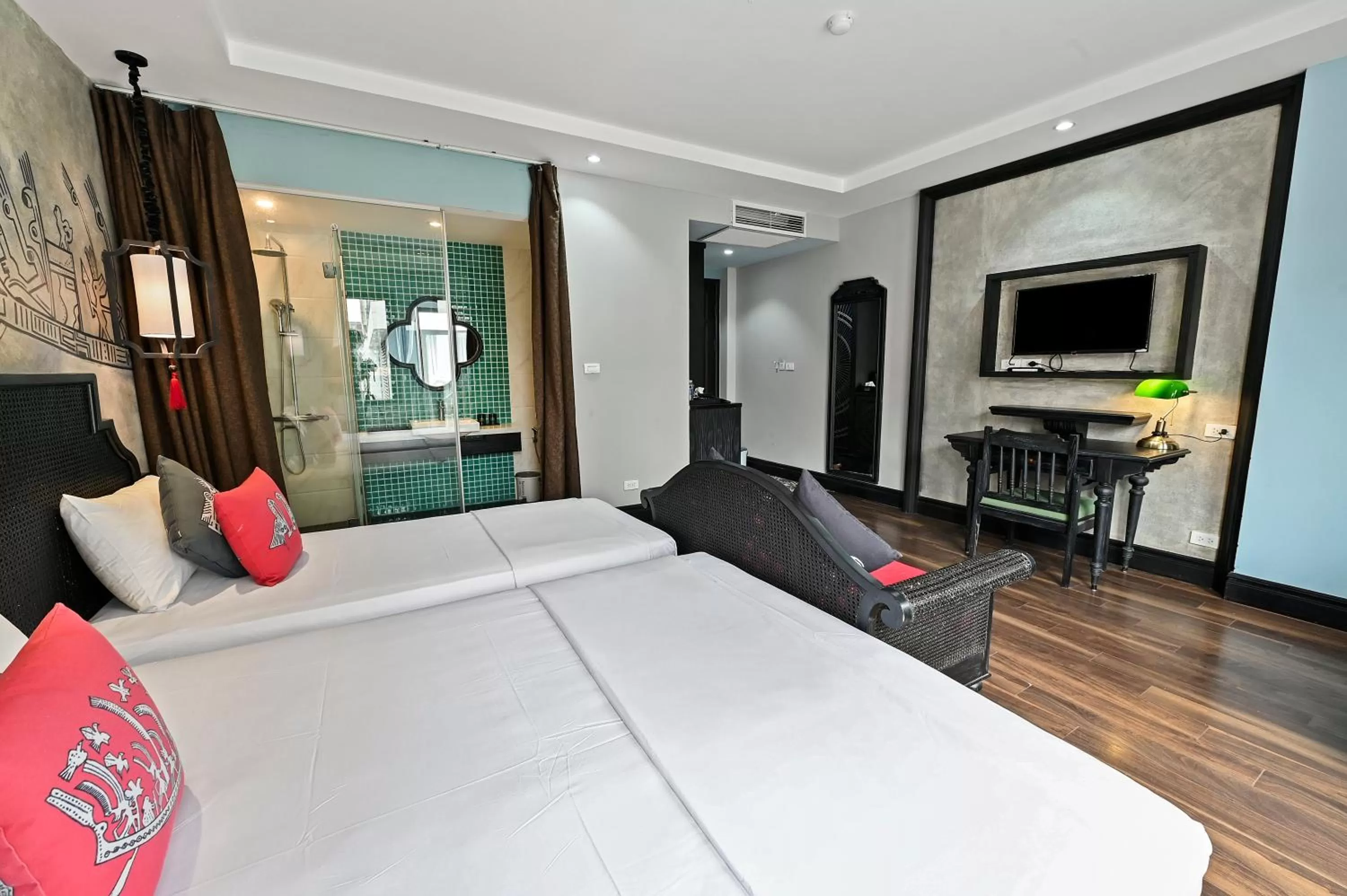 Bed in 22Land Residence Hotel & Spa 52 Ngo Huyen