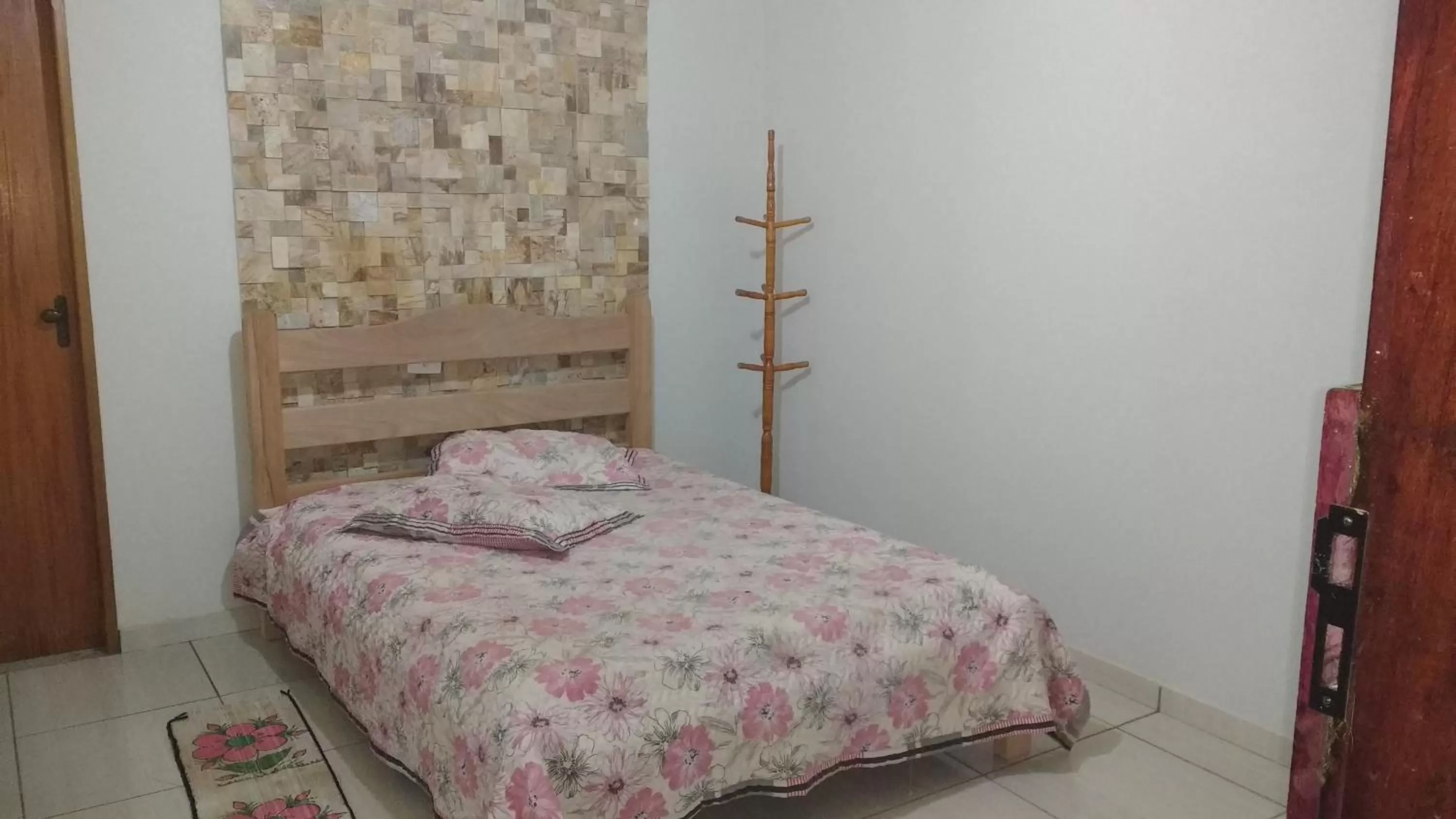 Bed in Pousada e Chales Por do Sol