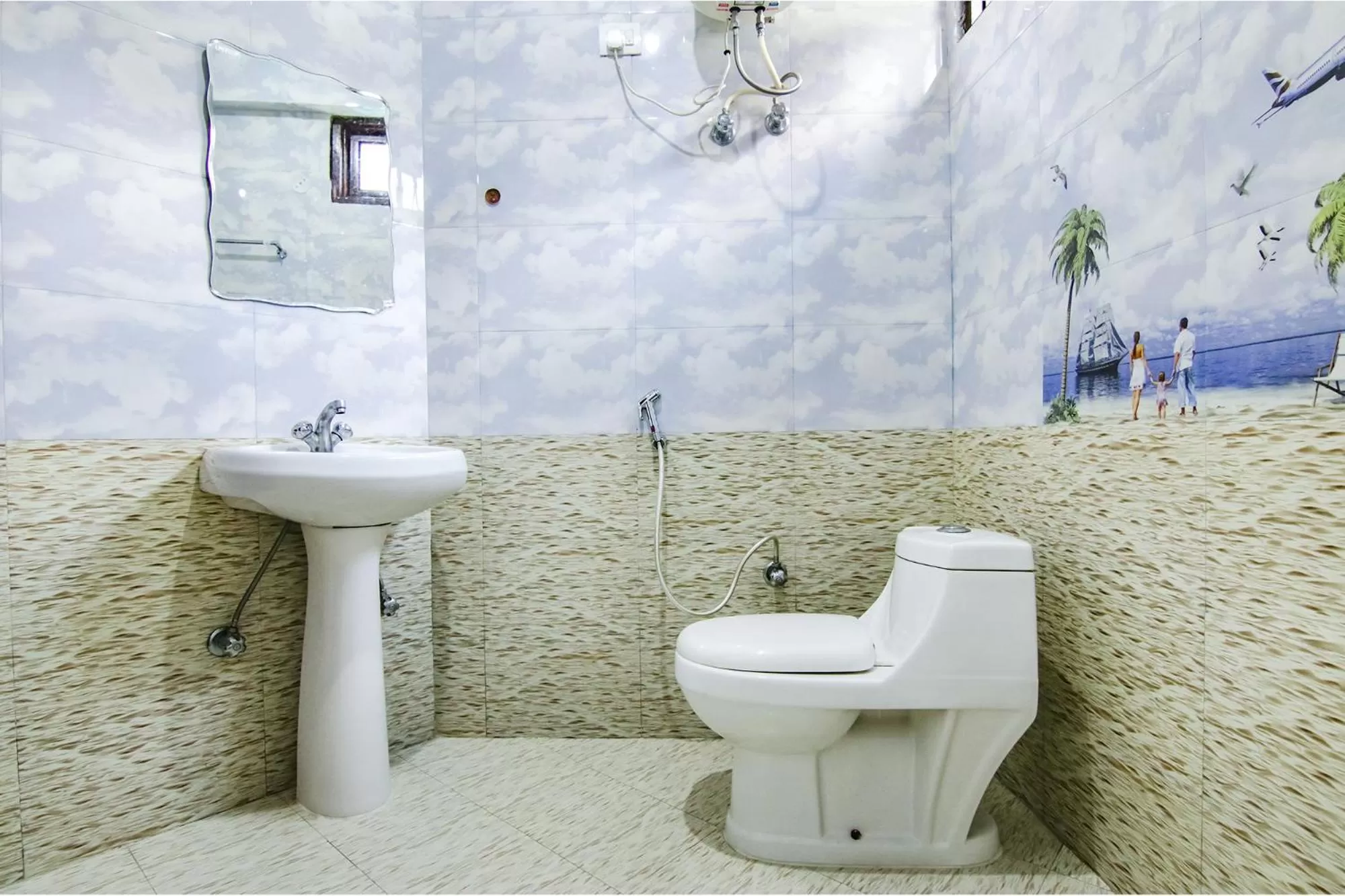 Bathroom in FabHotel Rosewood Inn I