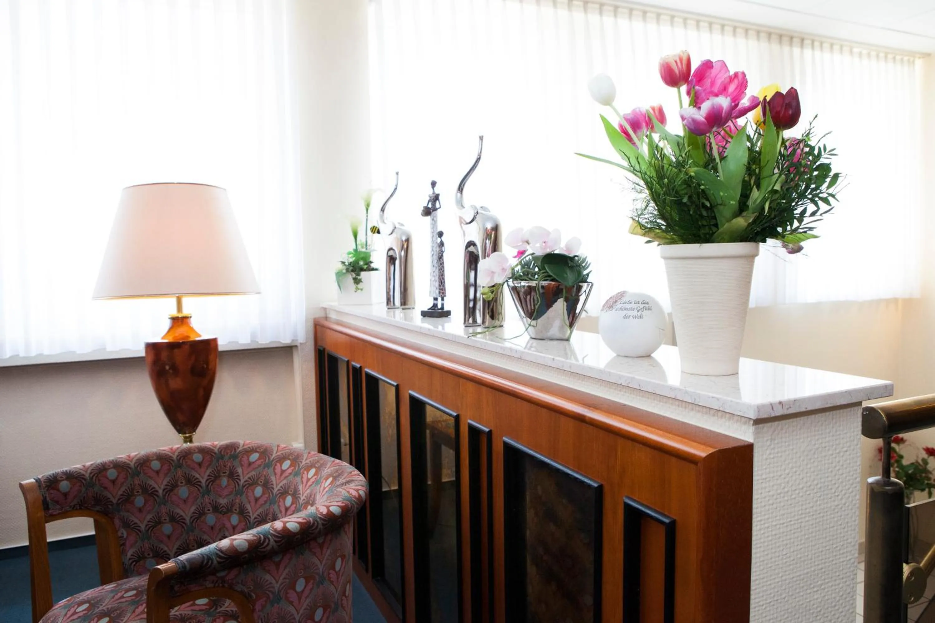 Lobby or reception in Hotel Am Düsseldorfer Platz