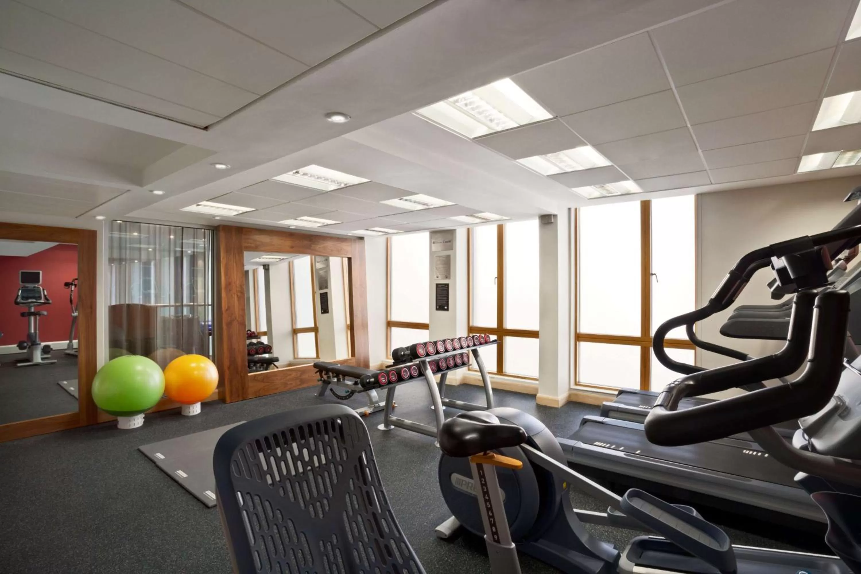 Fitness centre/facilities in Hilton Garden Inn Birmingham Brindley Place