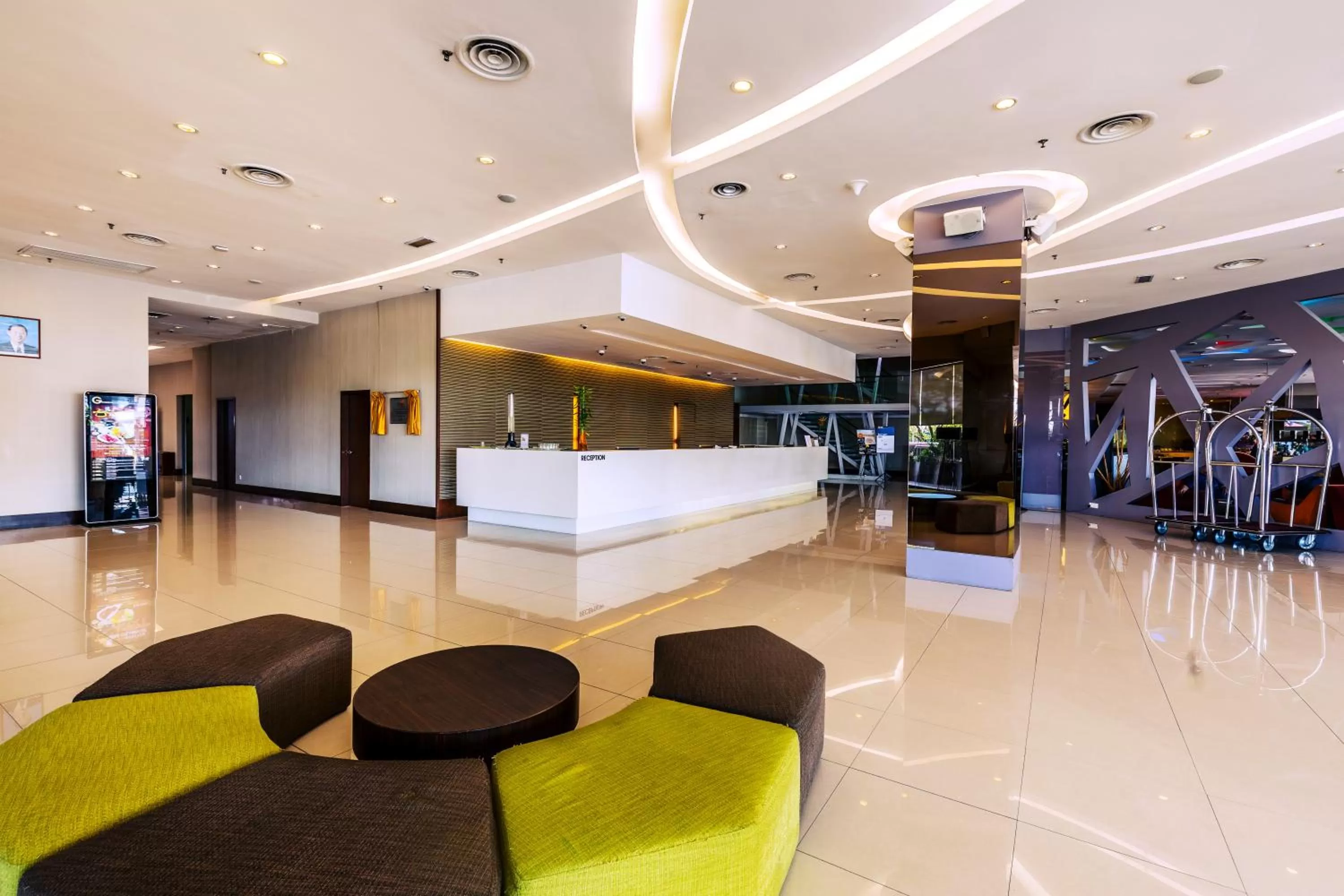 Lobby or reception in Ixora Hotel Penang