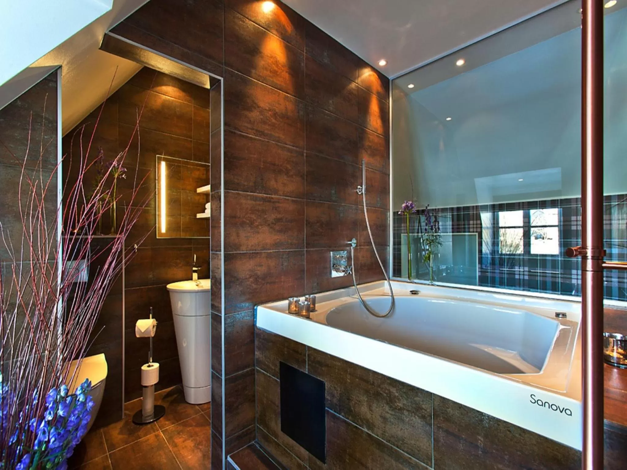 Bathroom in Hesselby Slott