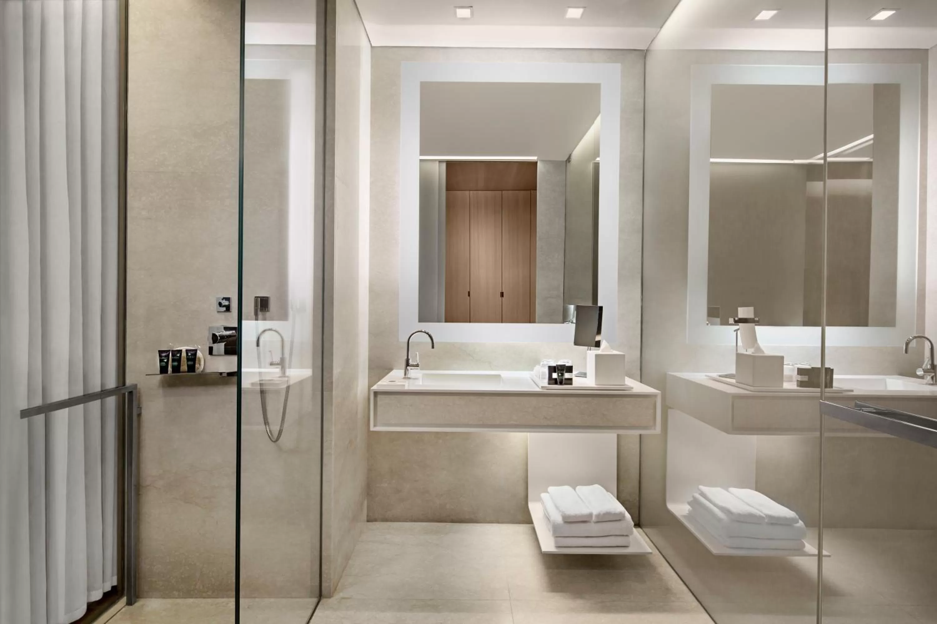 Shower in Hyatt Centric Levent Istanbul