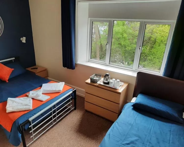 Bed in Mount Stuart Hotel