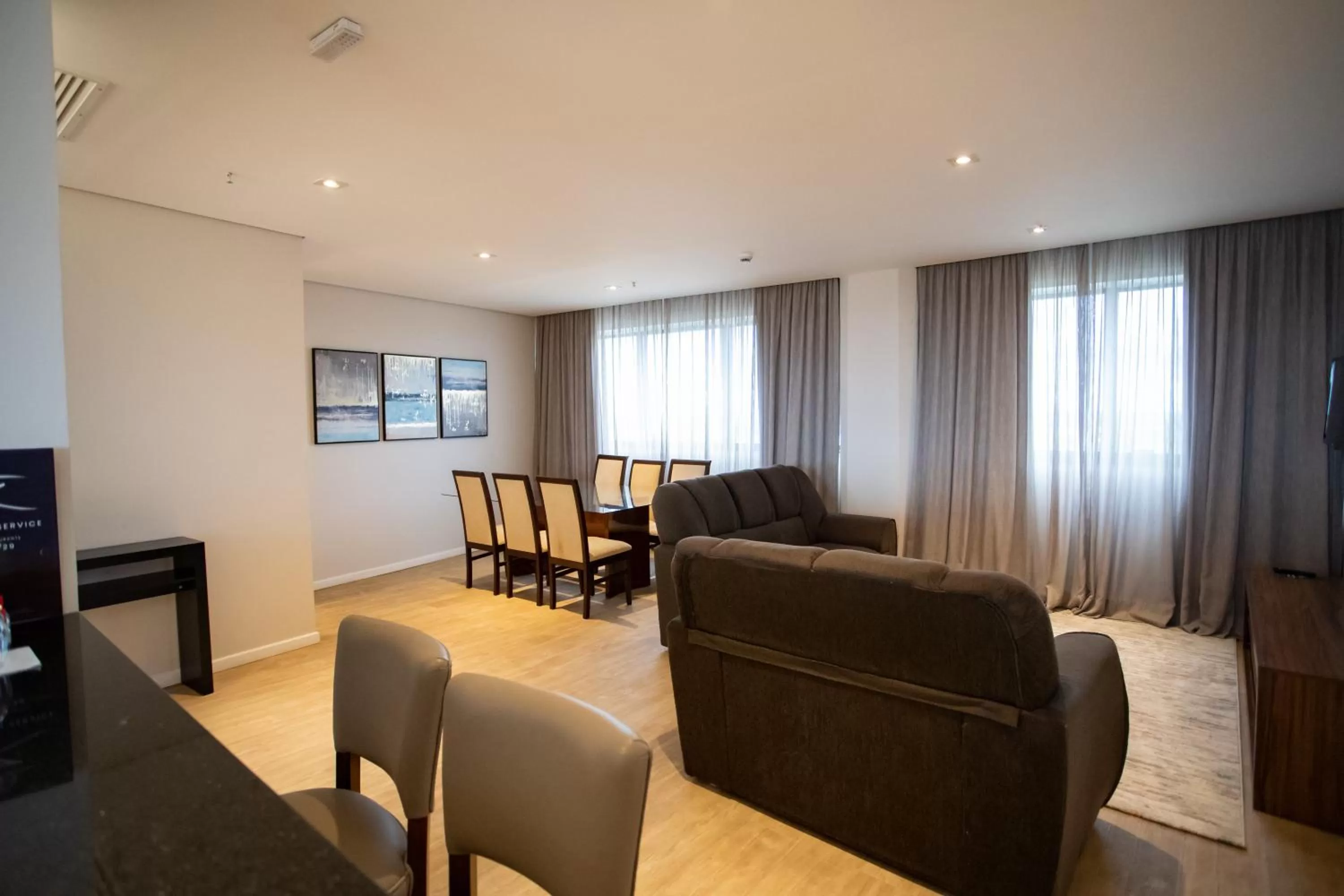 Seating area in Zahara Hotel