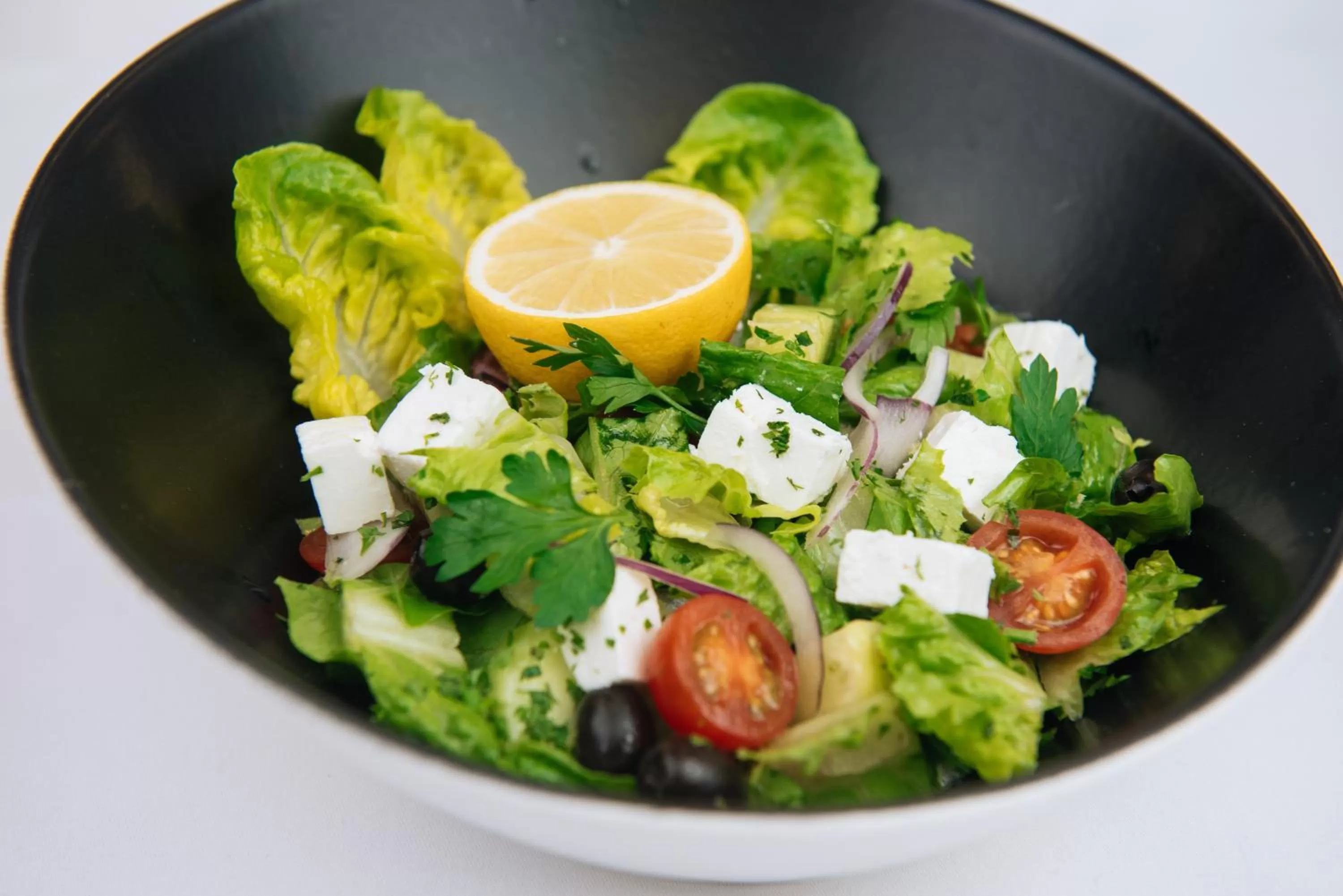 Food close-up in Sofitel London Gatwick