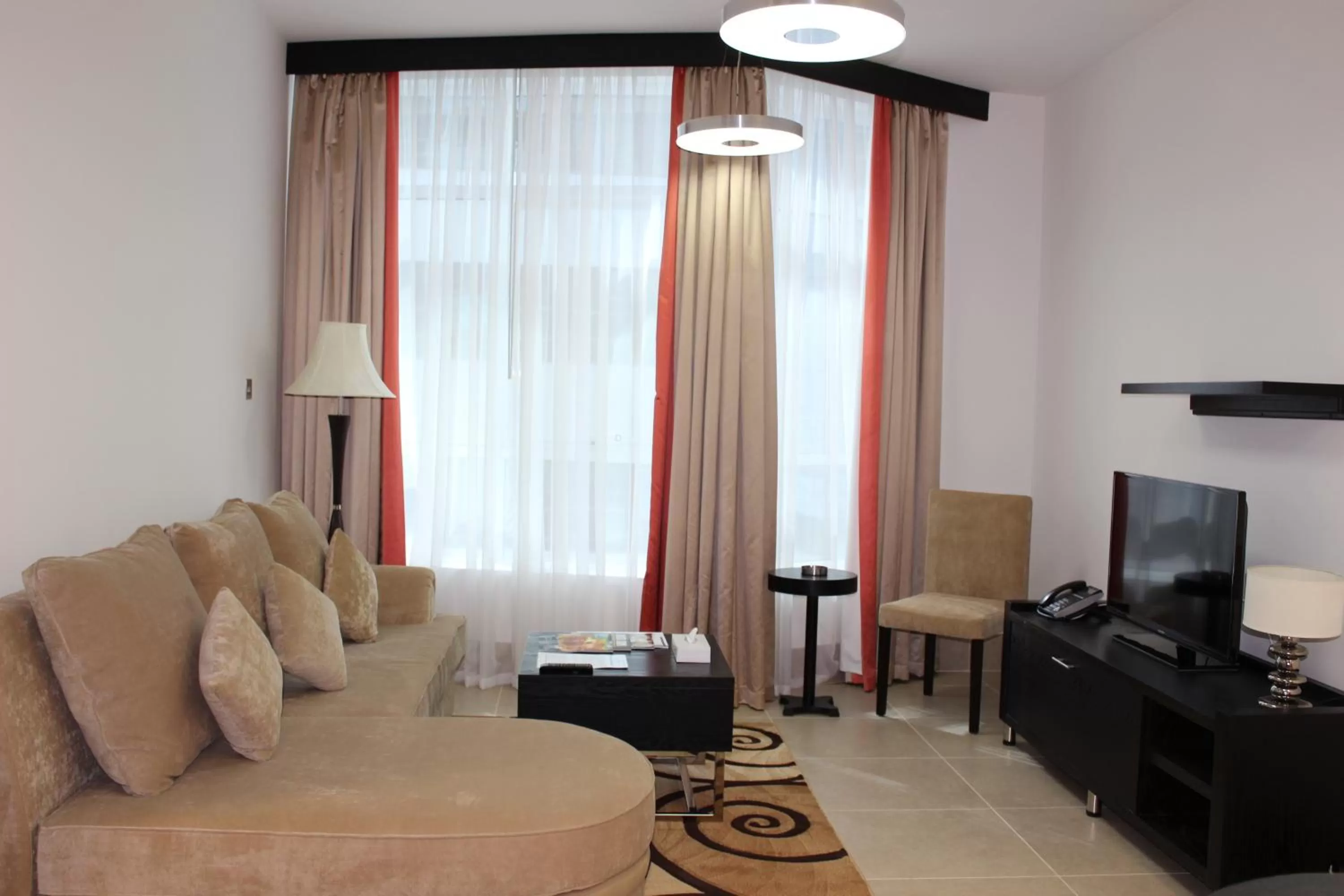 Living room in Al Diar Sawa Hotel Apartments