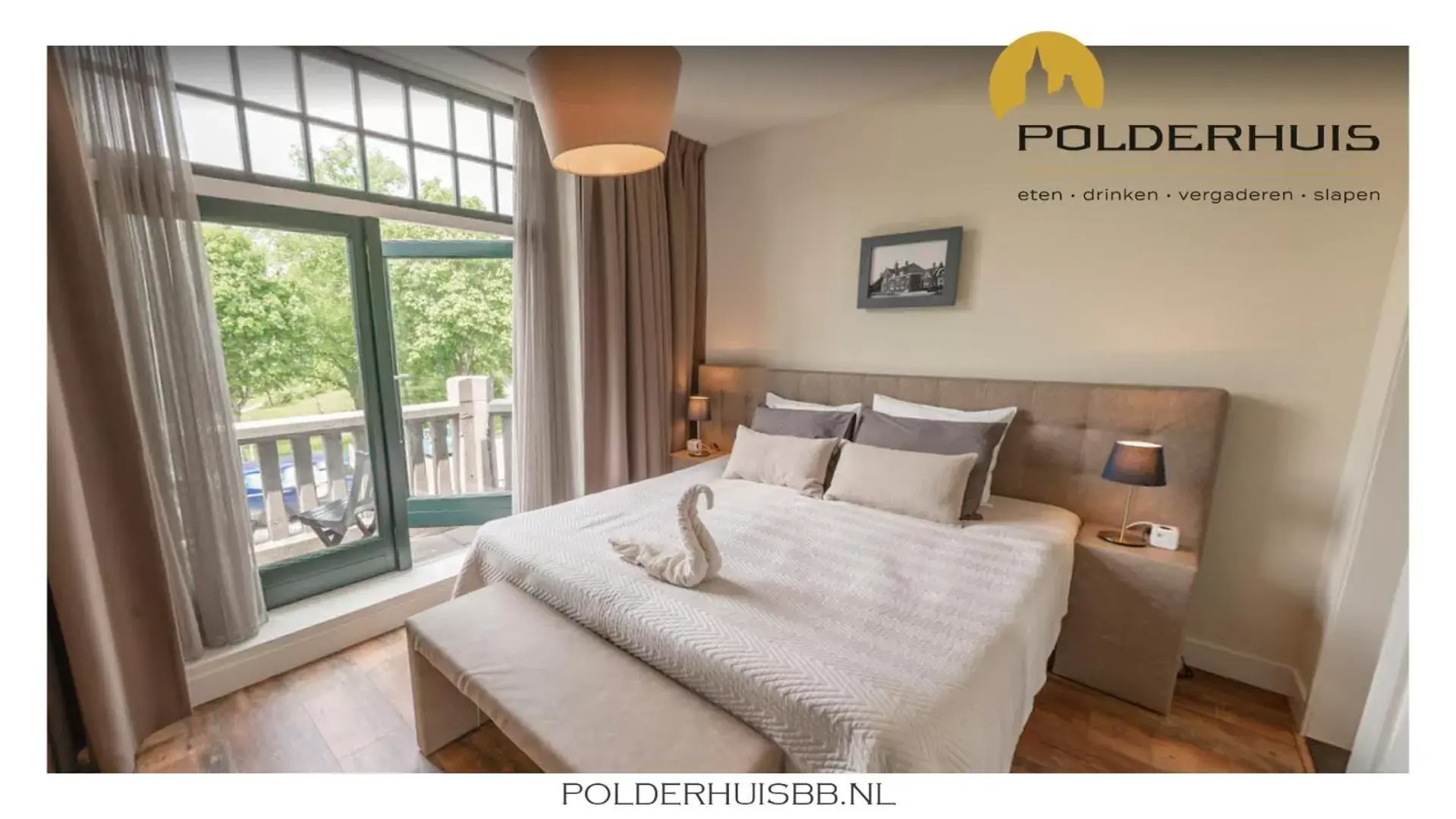 Double or Twin Room with Bathroom in Polderhuis Bed & Breakfast Double or Twin Room with Bathroom in Polderhuis Bed & Breakfast