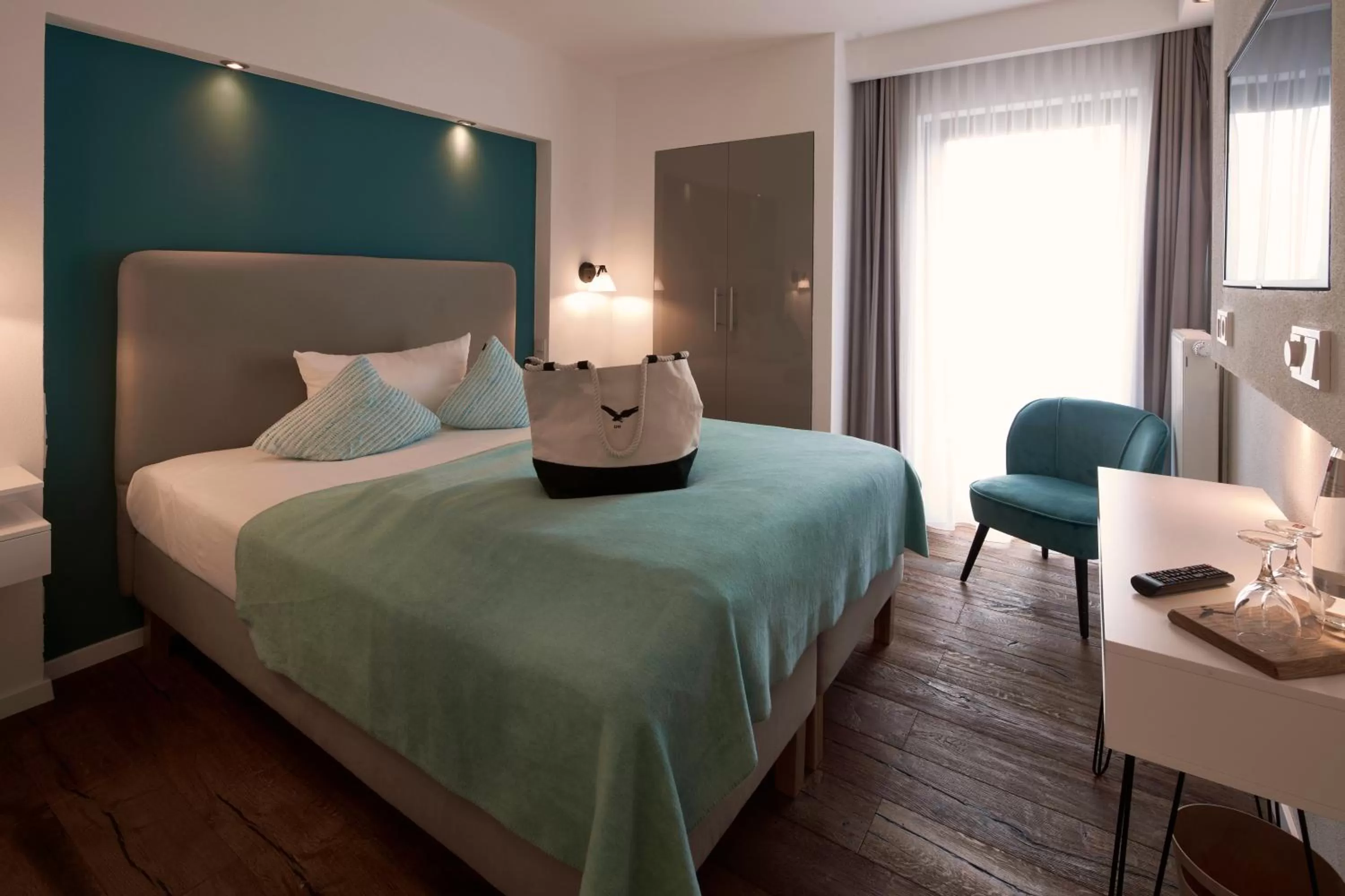 Bed in Berghotel Lothar-Mai-Haus