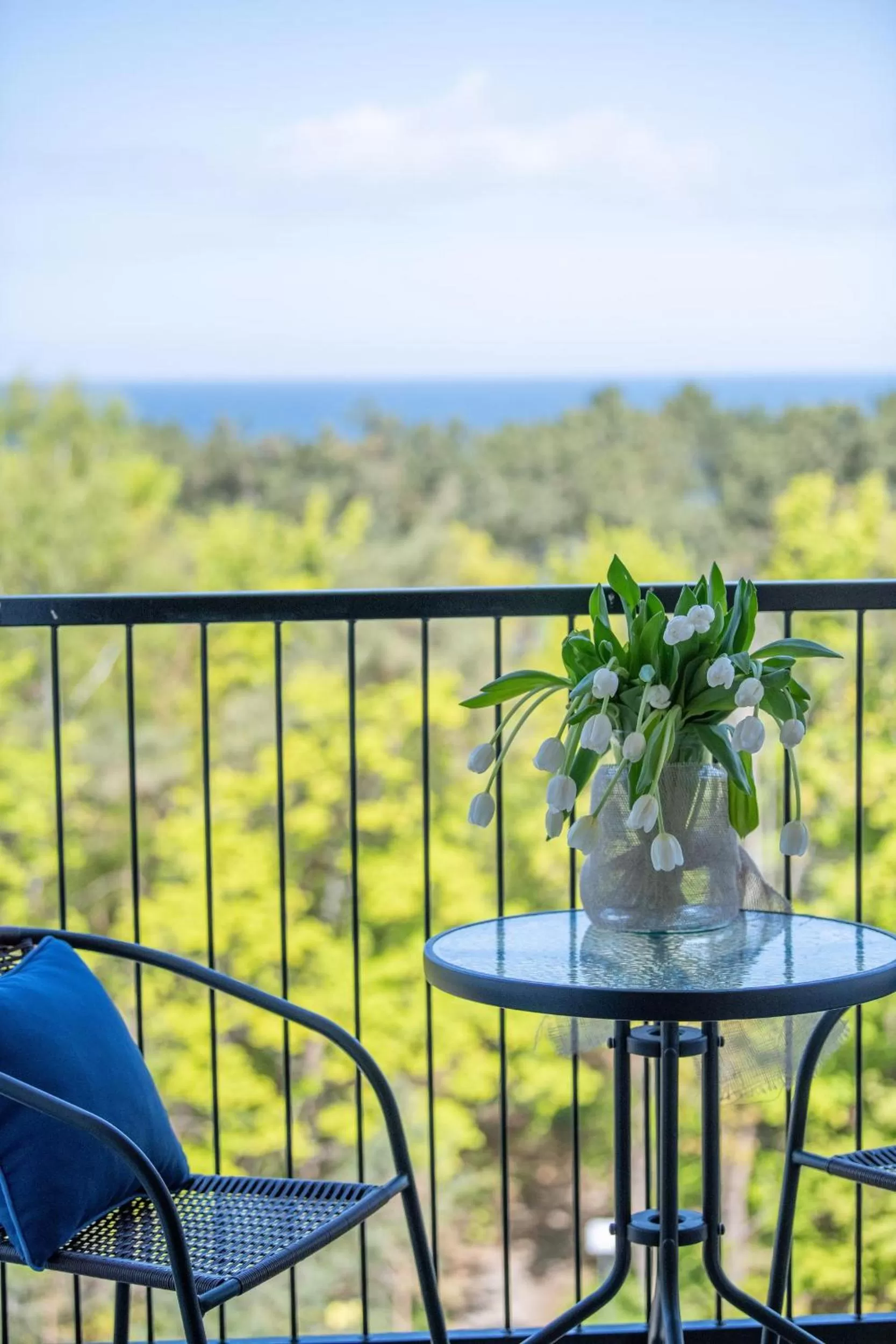 Balcony/Terrace in Blue Marine Mielno