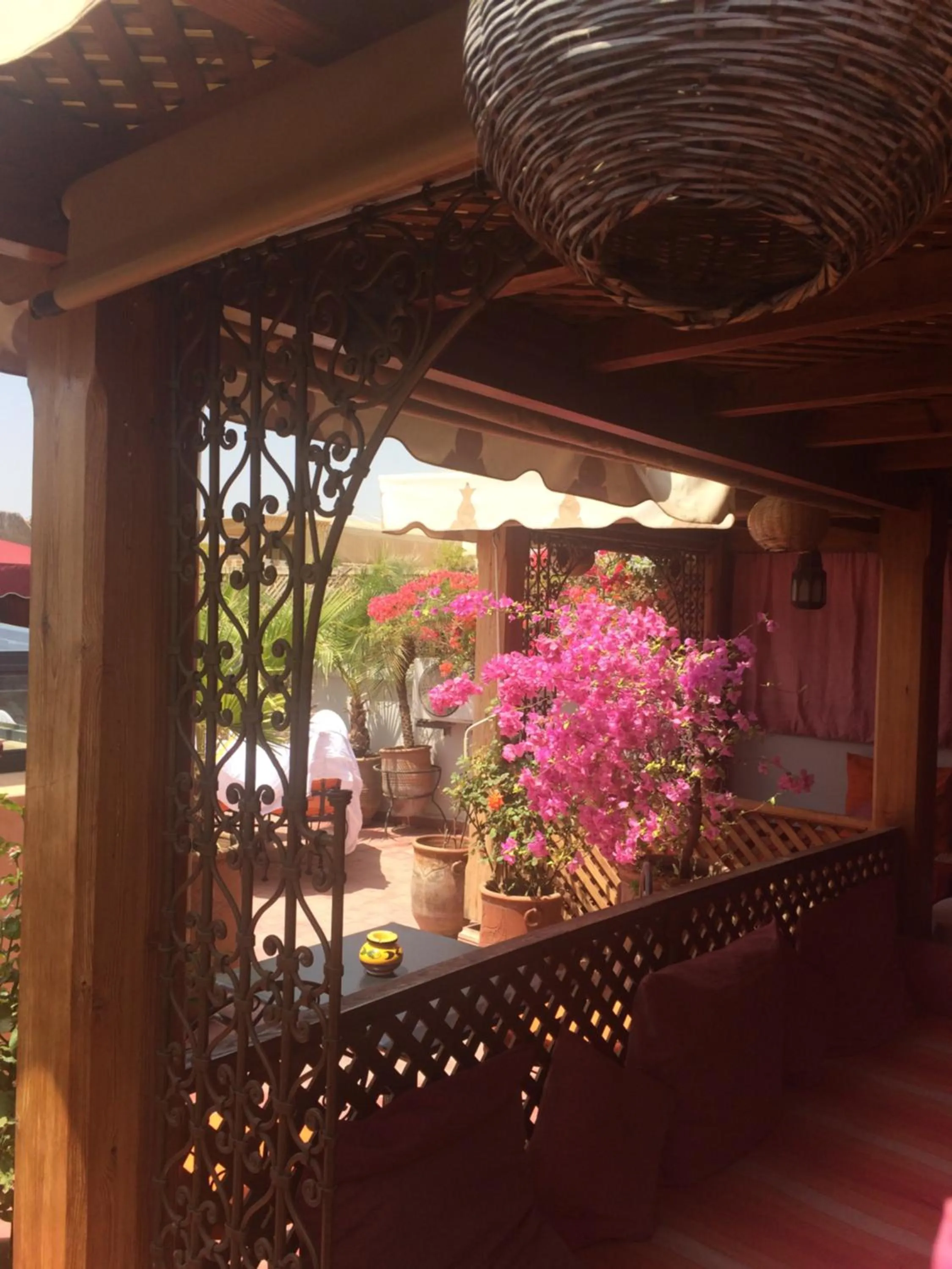 Balcony/Terrace in Riad Rêves D'orient & Spa