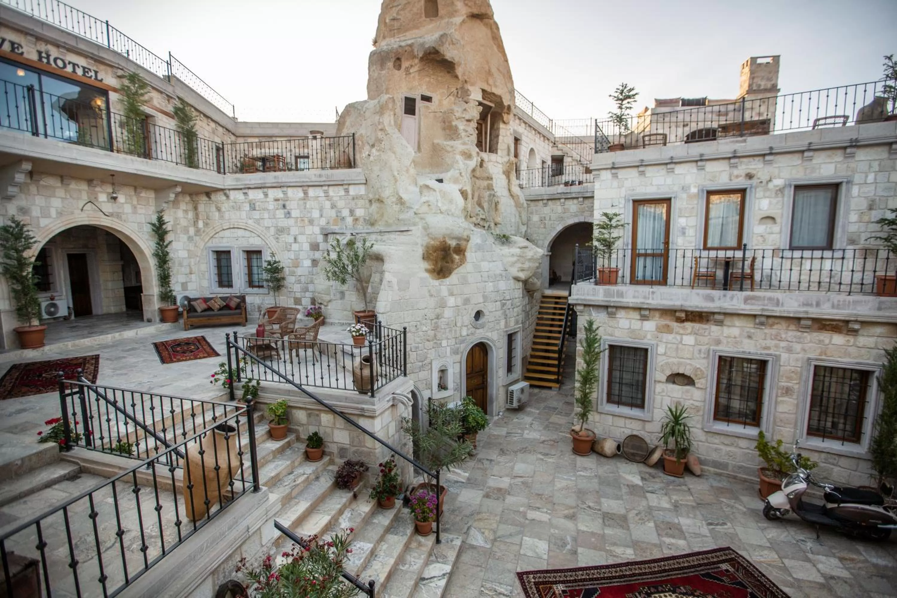 Property building in Zara Cave Hotel