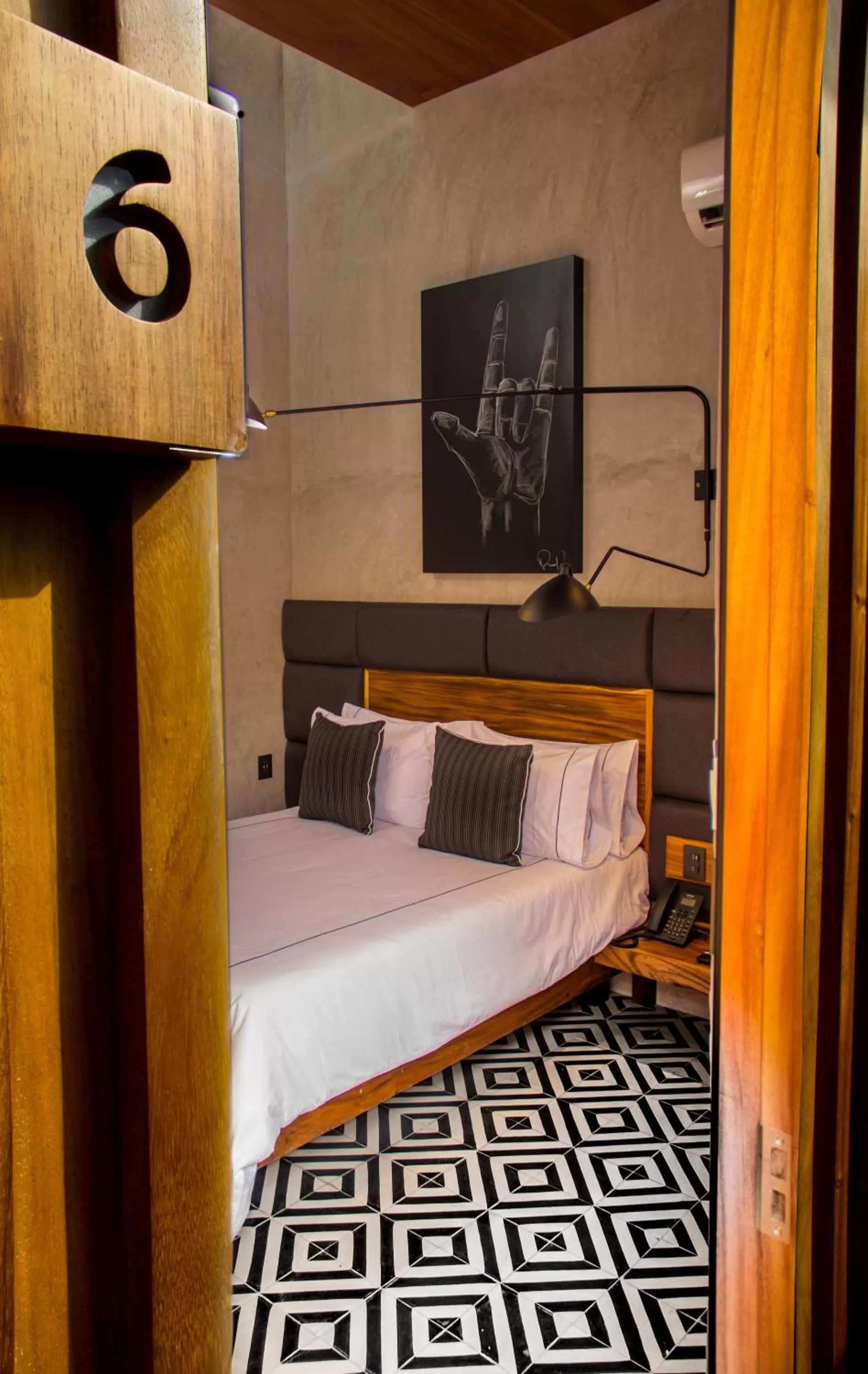 Bedroom, Bed in Diez Diez Collection