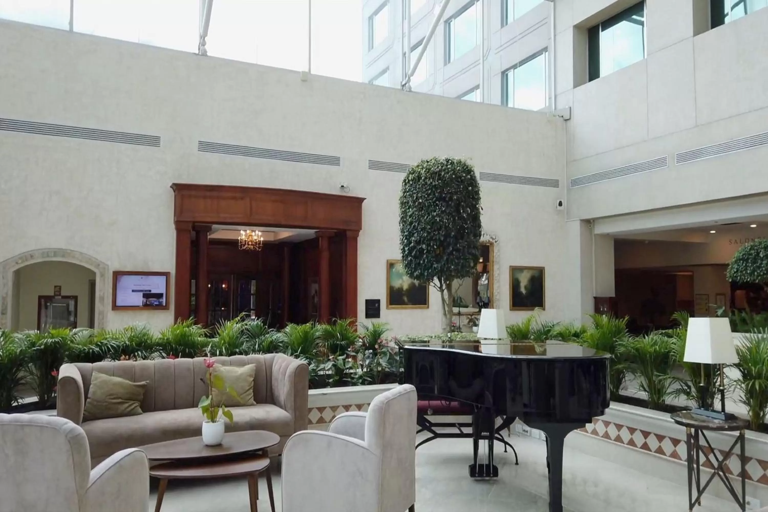 Lobby or reception in JW Marriott Quito