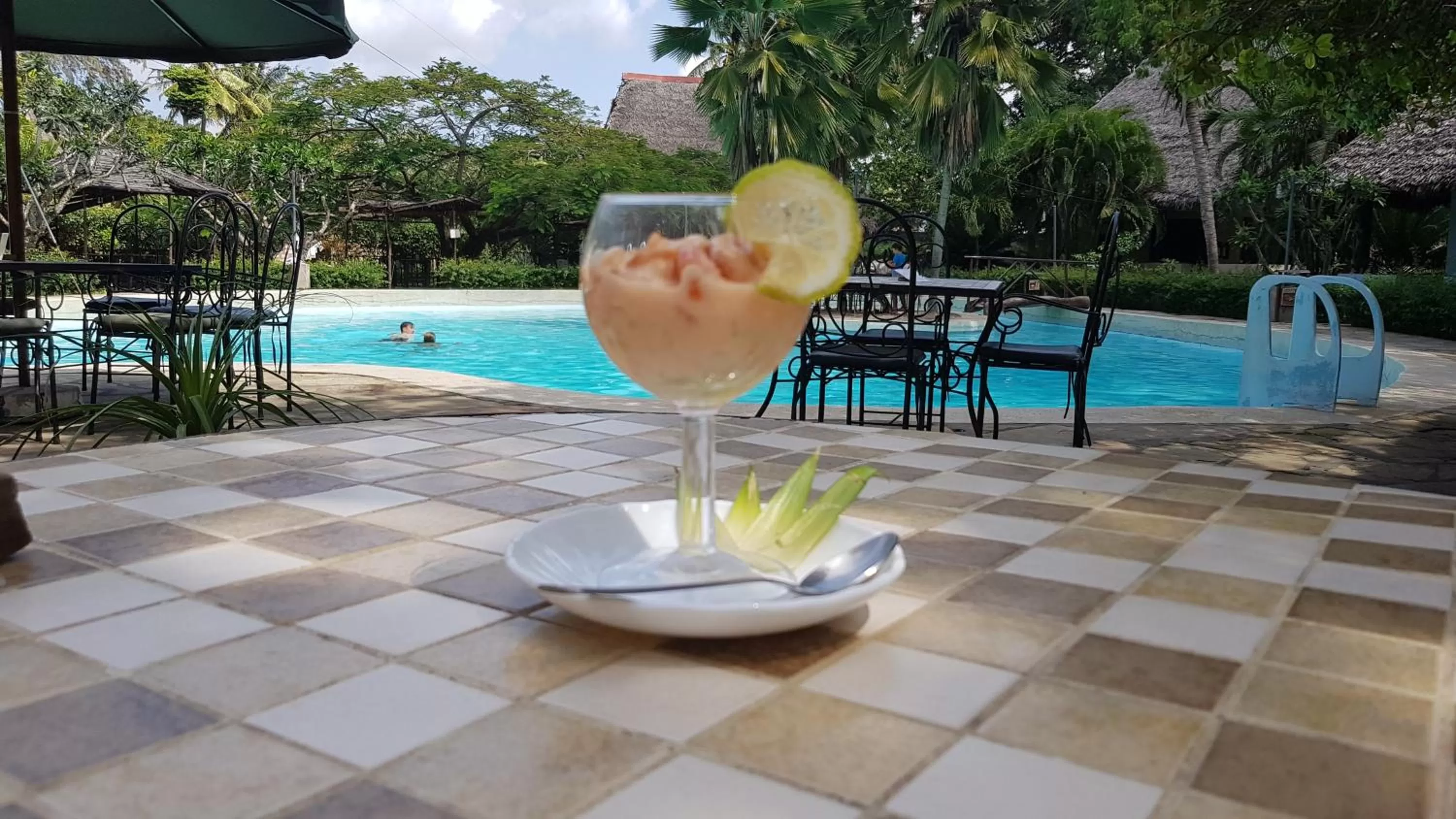 Swimming pool in Makuti Villas Resort