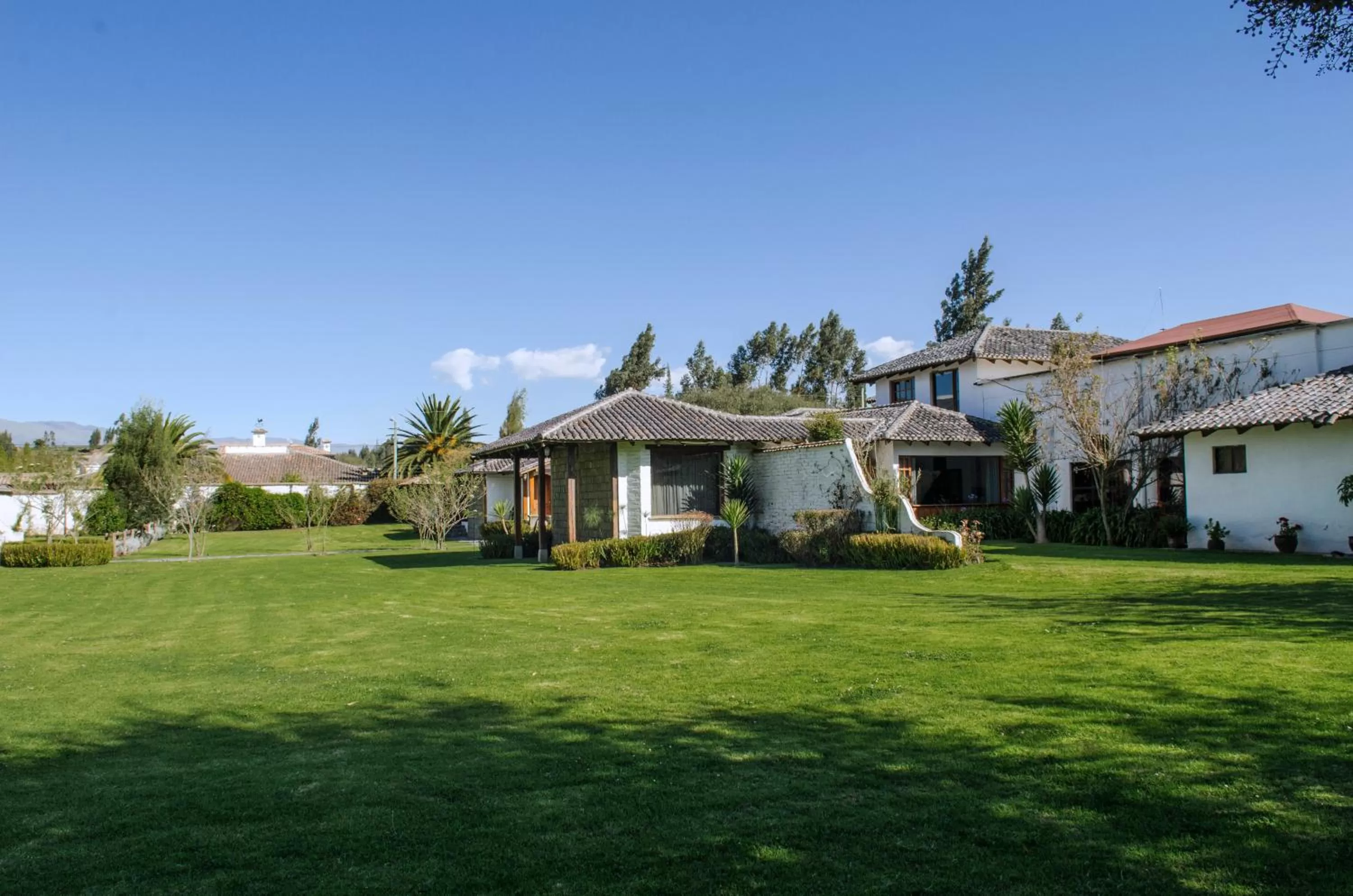 Garden in Hotel Hacienda Abraspungo