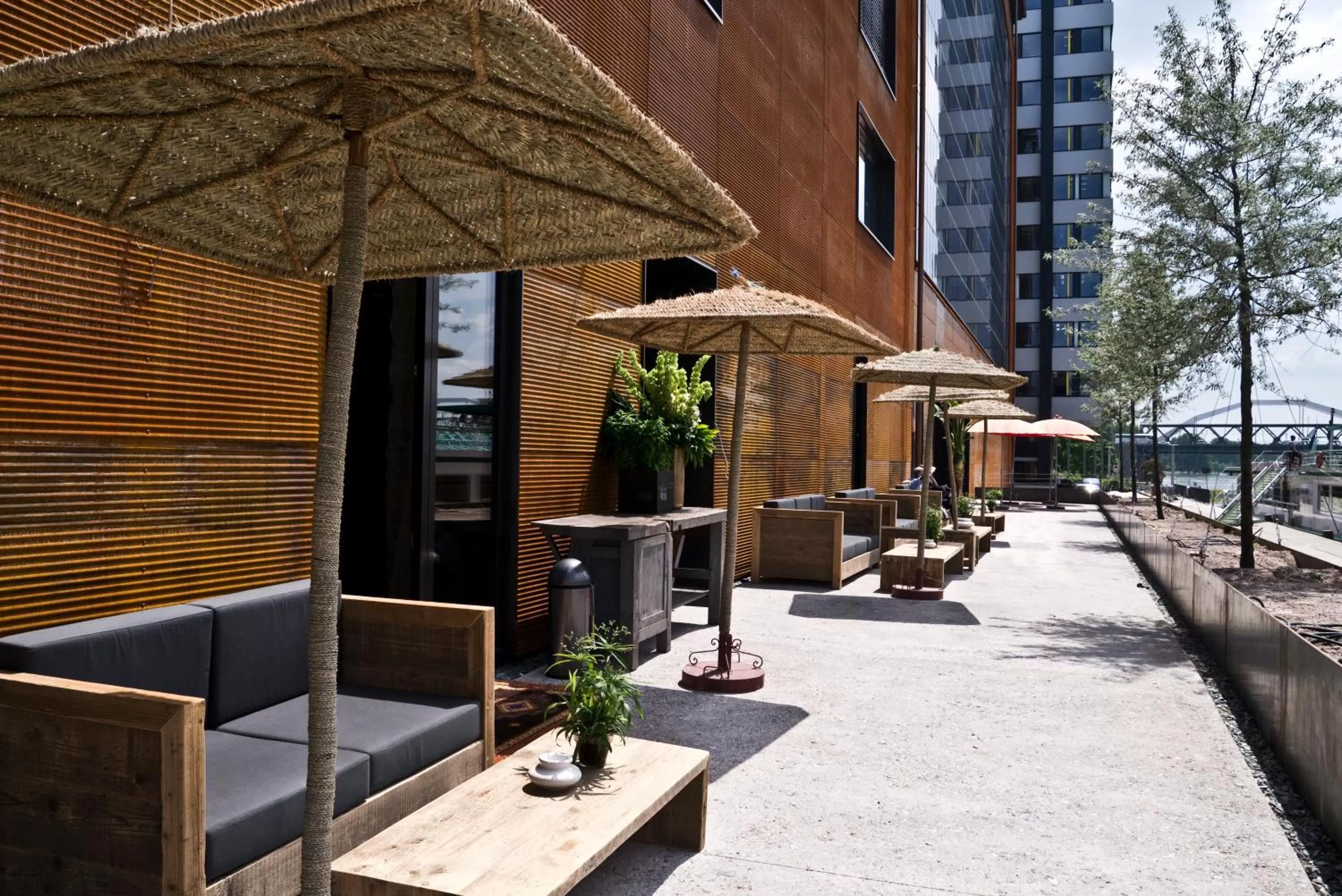 Balcony/Terrace in Speicher7 Hotel