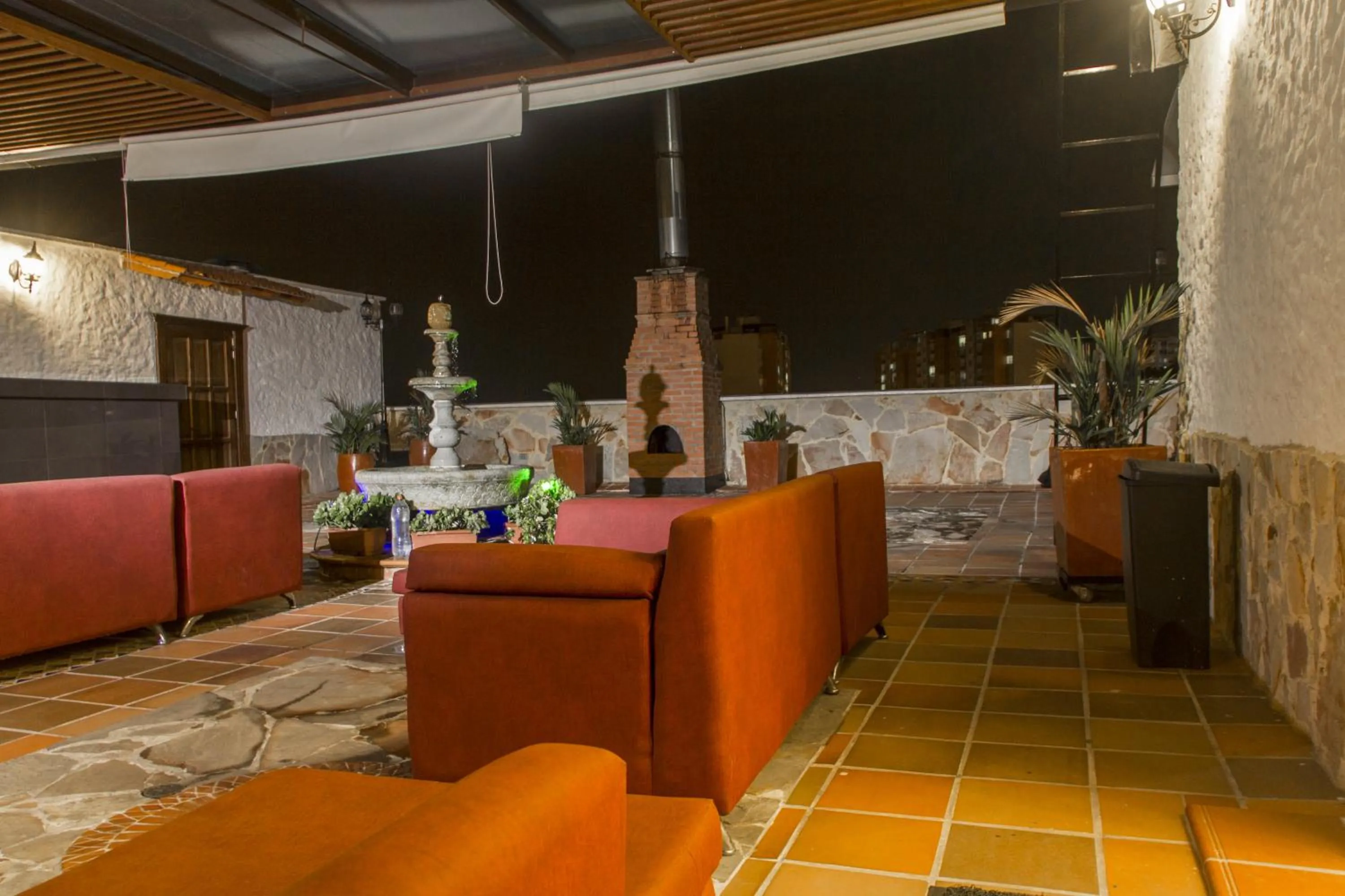 Balcony/Terrace in Hotel León Dorado