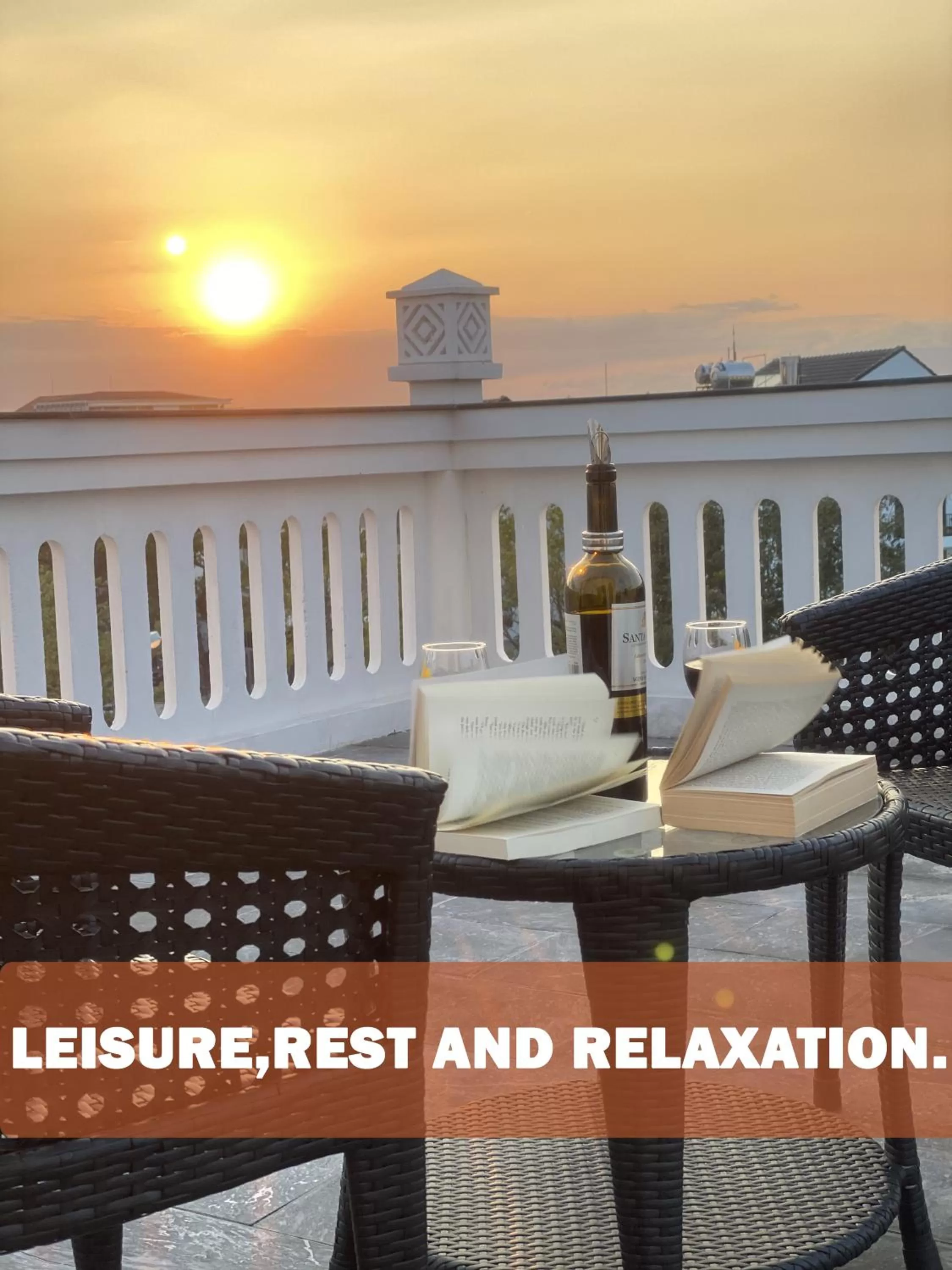 Sunrise in Hoianation Villas Hotel