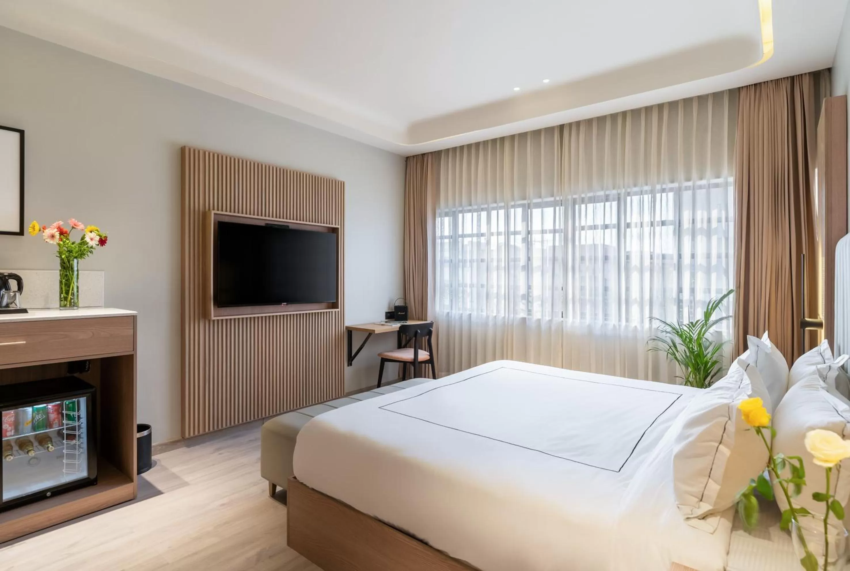 Bed in Downtown Prime A Premium Boutique Hotel Udaipur - My Downtown Hotels