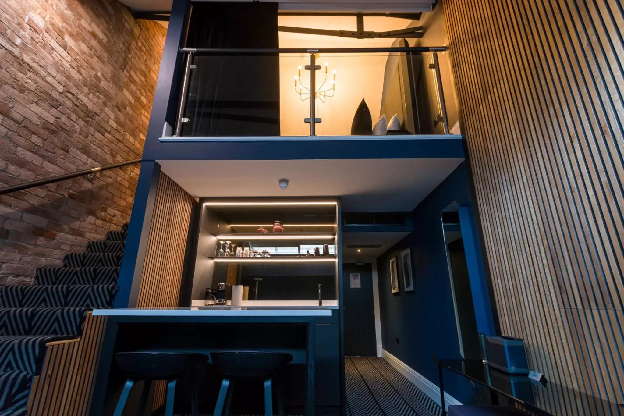 Superior Duplex King Suite with Kitchenette, Sitting Area and In-Room Bath Tub - Non-Smoking in Velvet Hotel Manchester, WorldHotels Crafted Superior Duplex King Suite with Kitchenette, Sitting Area and In-Room Bath Tub - Non-Smoking in Velvet Hotel Manchester, WorldHotels Crafted