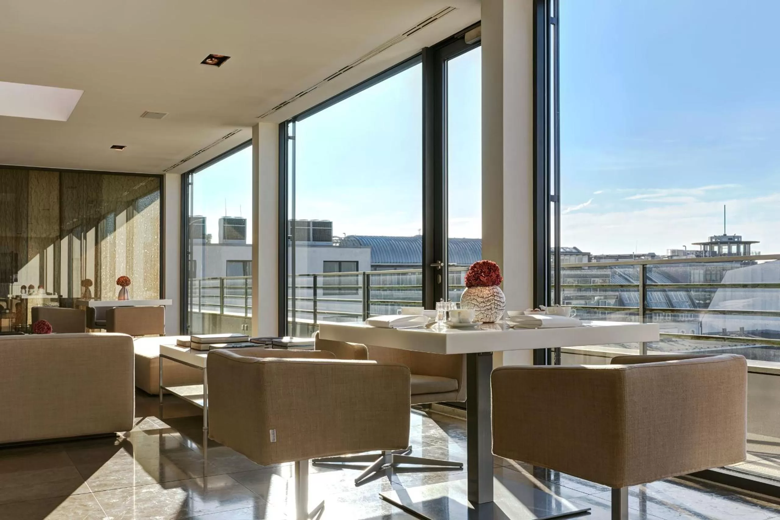 Dining area in The Mandala Suites